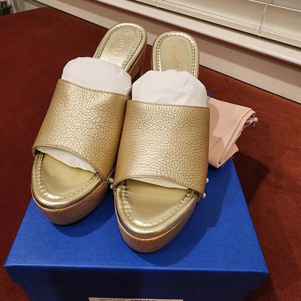 Stuart Weitzman Stuart Weitzman Pearl Clog 85 Sandal Size US 9.5 / IT 39.5 - 3 Thumbnail