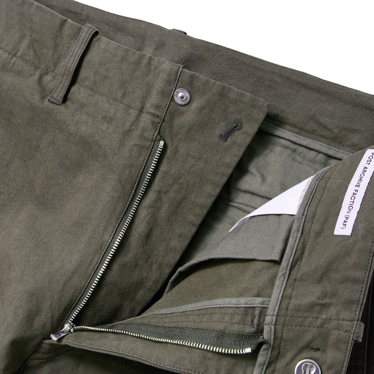 POST ARCHIVE FACTION (PAF) Post Archive Faction Trousers Olive Green Size US 32 / EU 48 - 5 Thumbnail