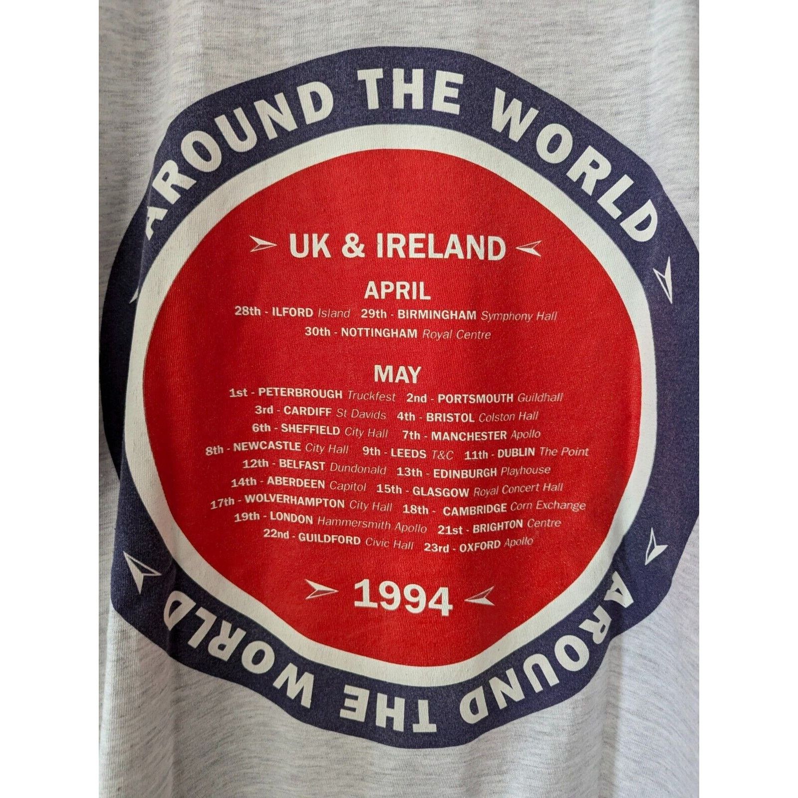 Vintage VINTAGE EAST 17 WALTHAMSTOW TOUR T-SHIRT - 1994 Size US XL / EU 56 / 4 - 5 Thumbnail