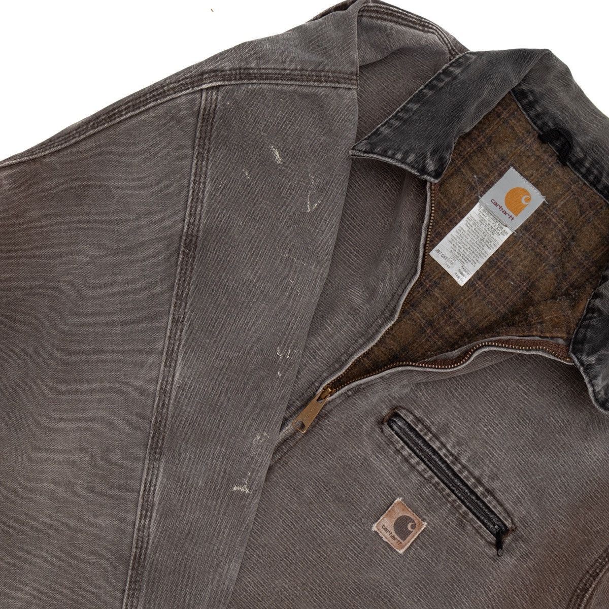 Carhartt VTG Carhartt Y2K J97 CHT Detroit Blanket Lined Jacket USA Size US XXL / EU 58 / 5 - 9 Thumbnail