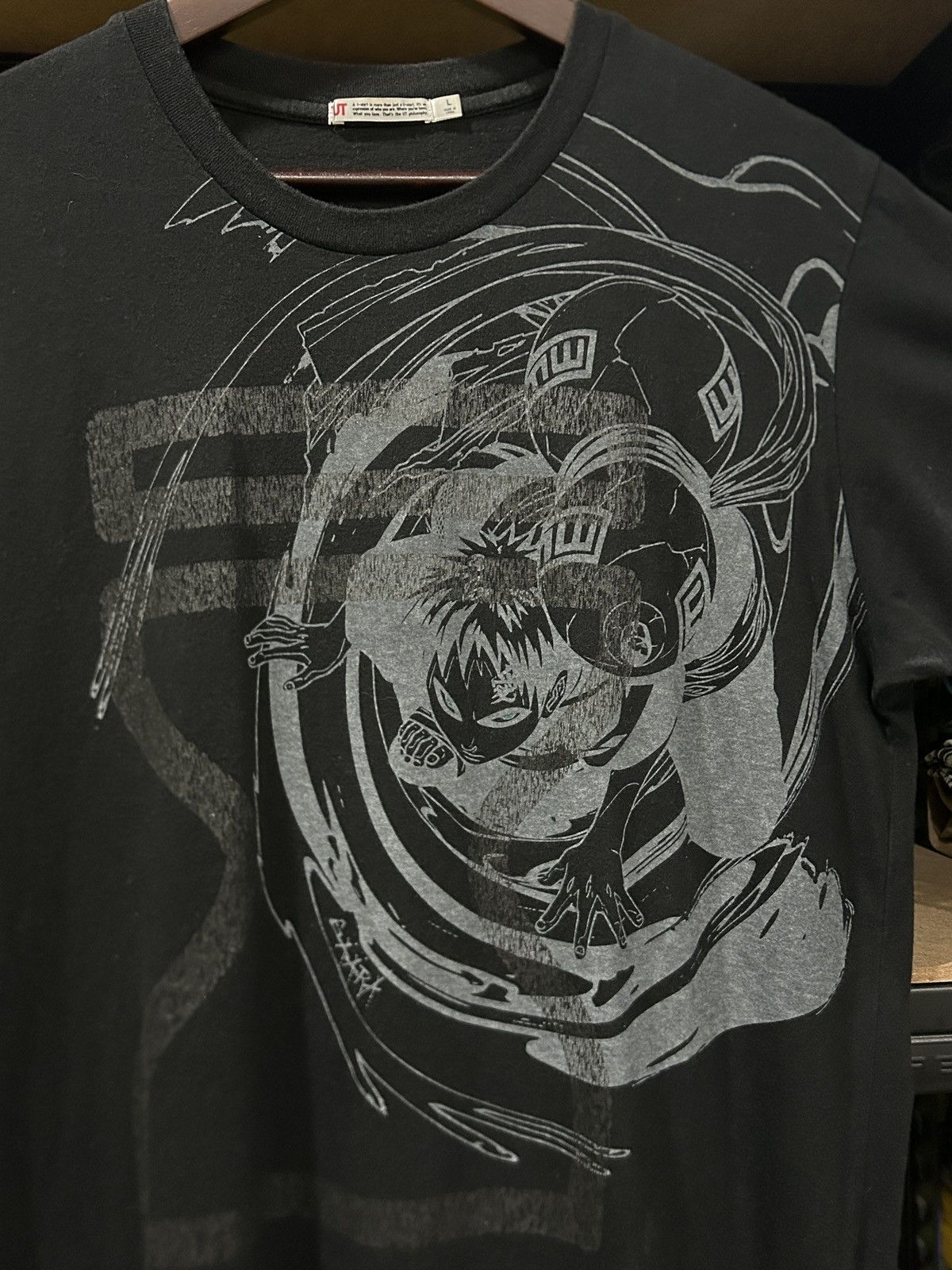 Anime Sabaku no Gaara Anime Series Naruto Tee Size US L / EU 52-54 / 3 - 2 Thumbnail