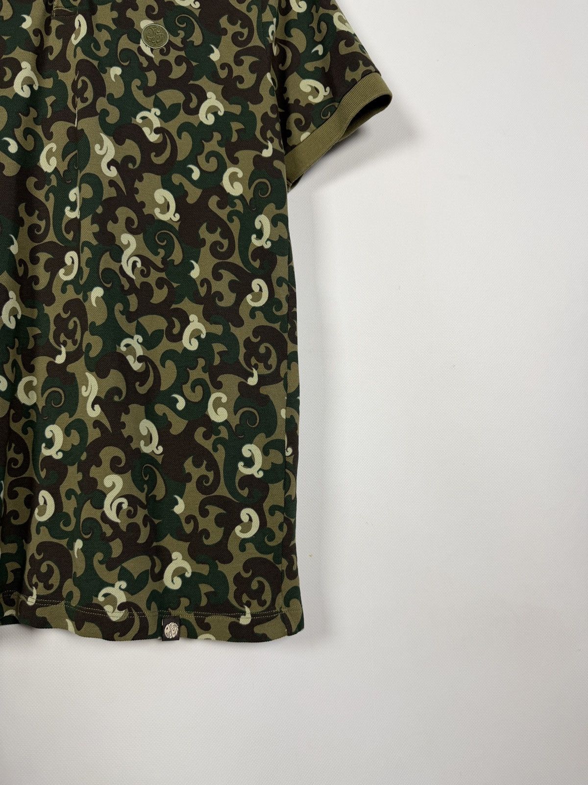 Pretty Green Pretty Green Short Sleeve Camo Polo Shirt Casual Size S Size US S / EU 44-46 / 1 - 5 Thumbnail