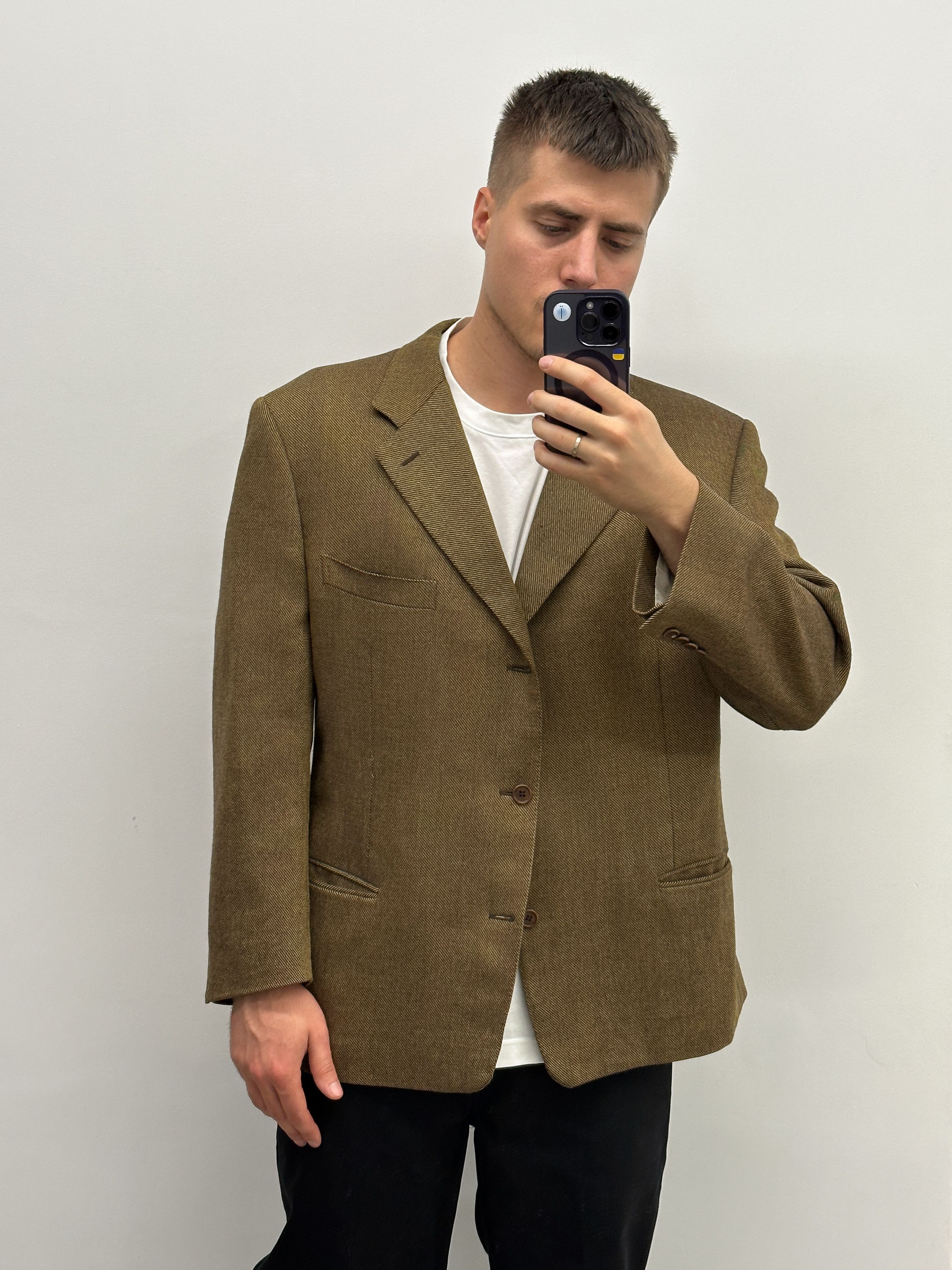 Canali × Vintage Vintage Canali Blazer Jacket Size 42R - 4 Thumbnail
