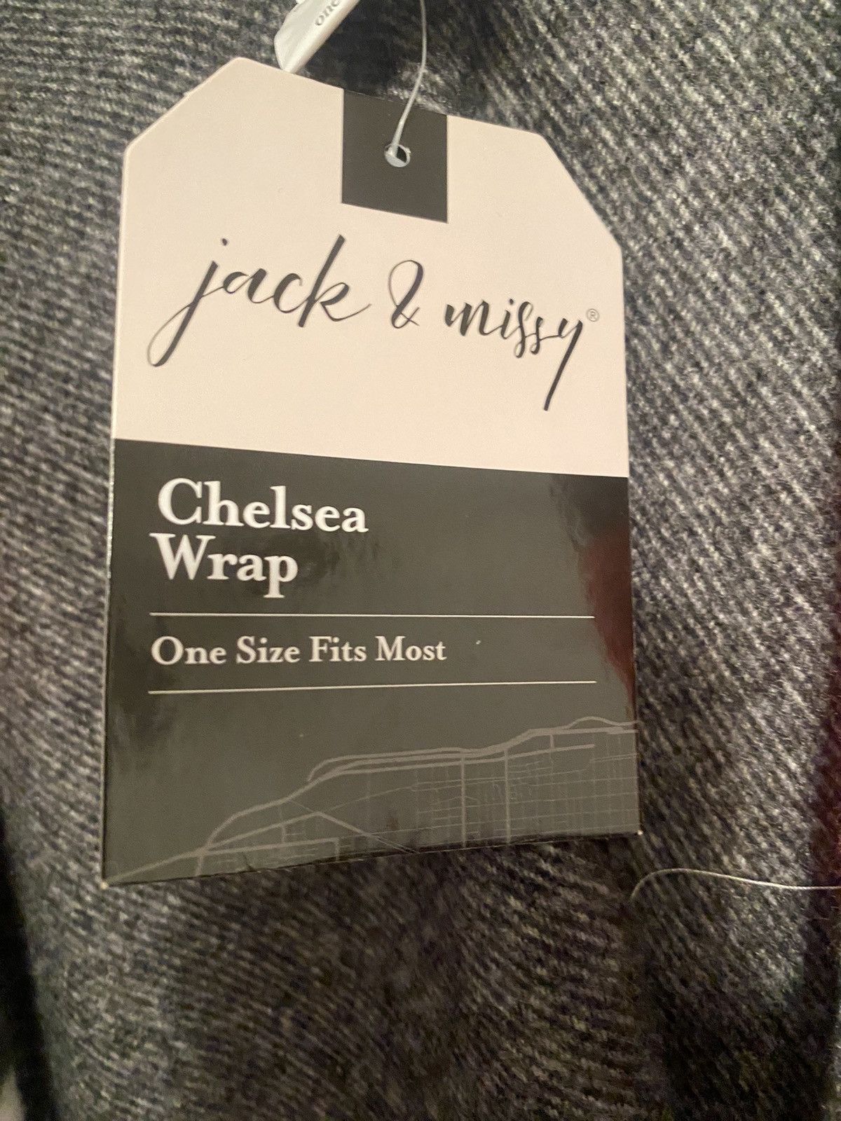 Other Nwt classic black and red plaid Jack and Missy wrap one size Size ONE SIZE - 3 Thumbnail