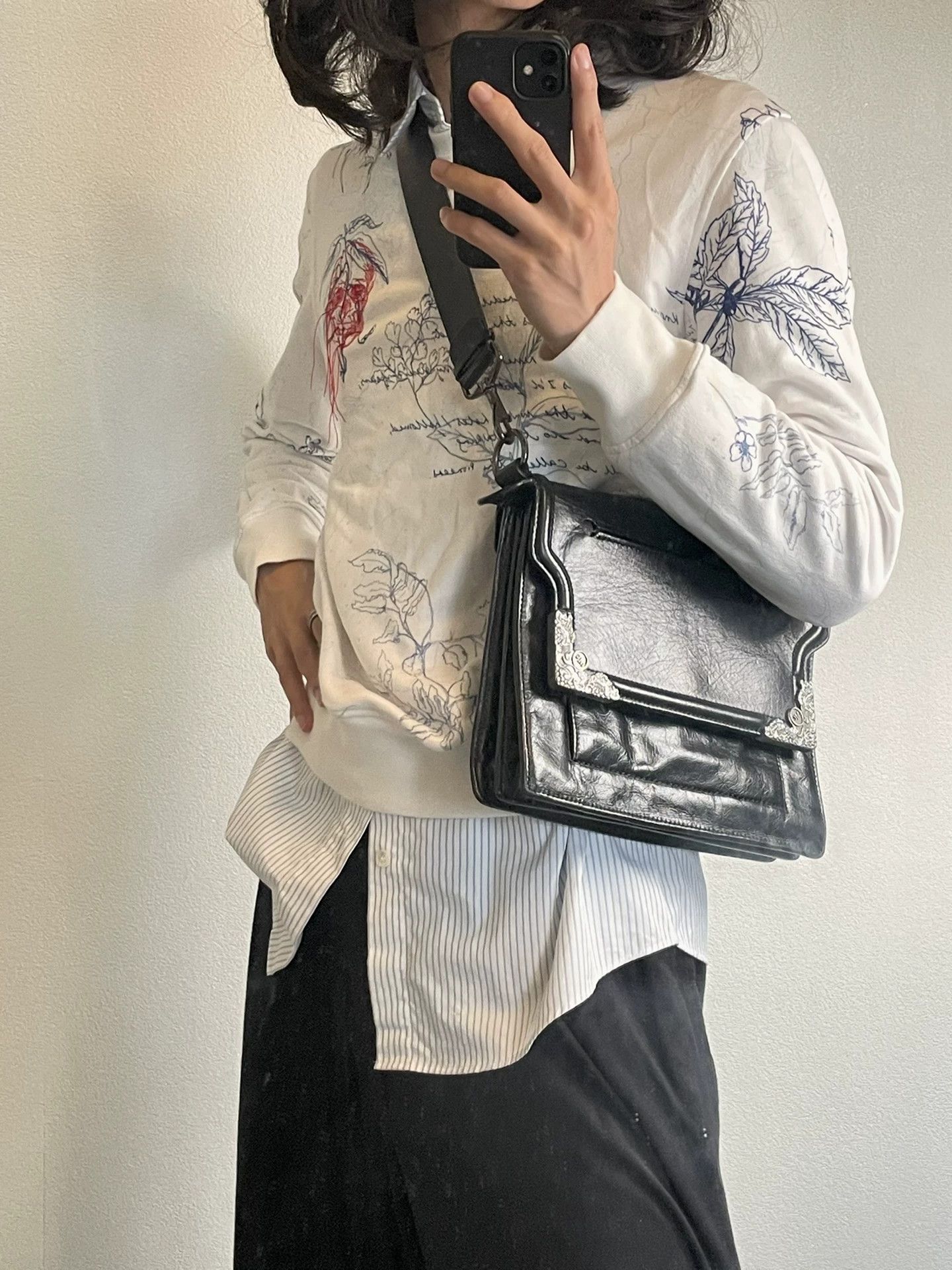 Alexander McQueen AMQ 16ss Plant Manuscript Hoodie L Small Unf Embro Size US L / EU 52-54 / 3 - 3 Thumbnail