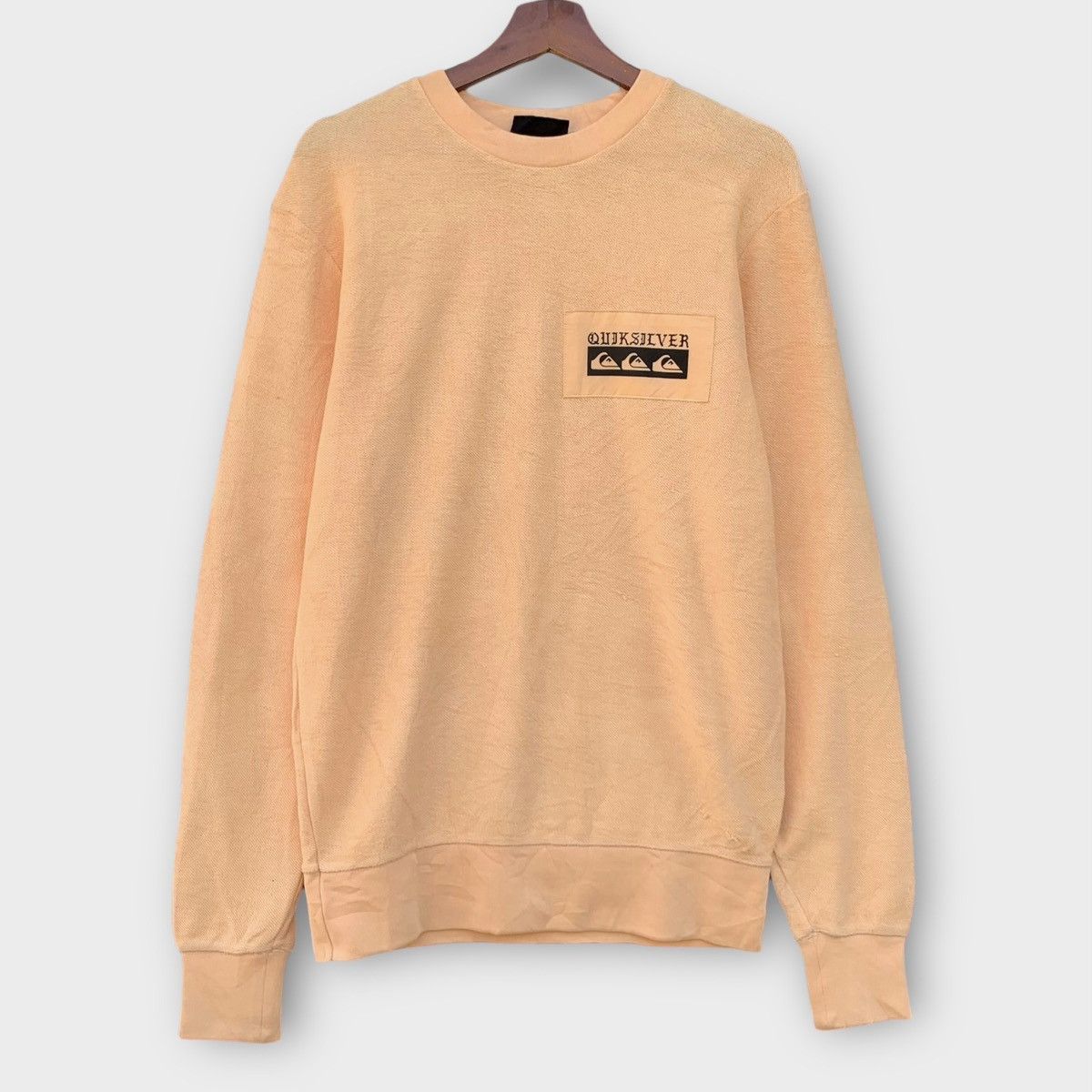 Quiksilver Nice! Quikksilver Surf Style Crewneck Big Logo Size US M / EU 48-50 / 2 - 2 Thumbnail