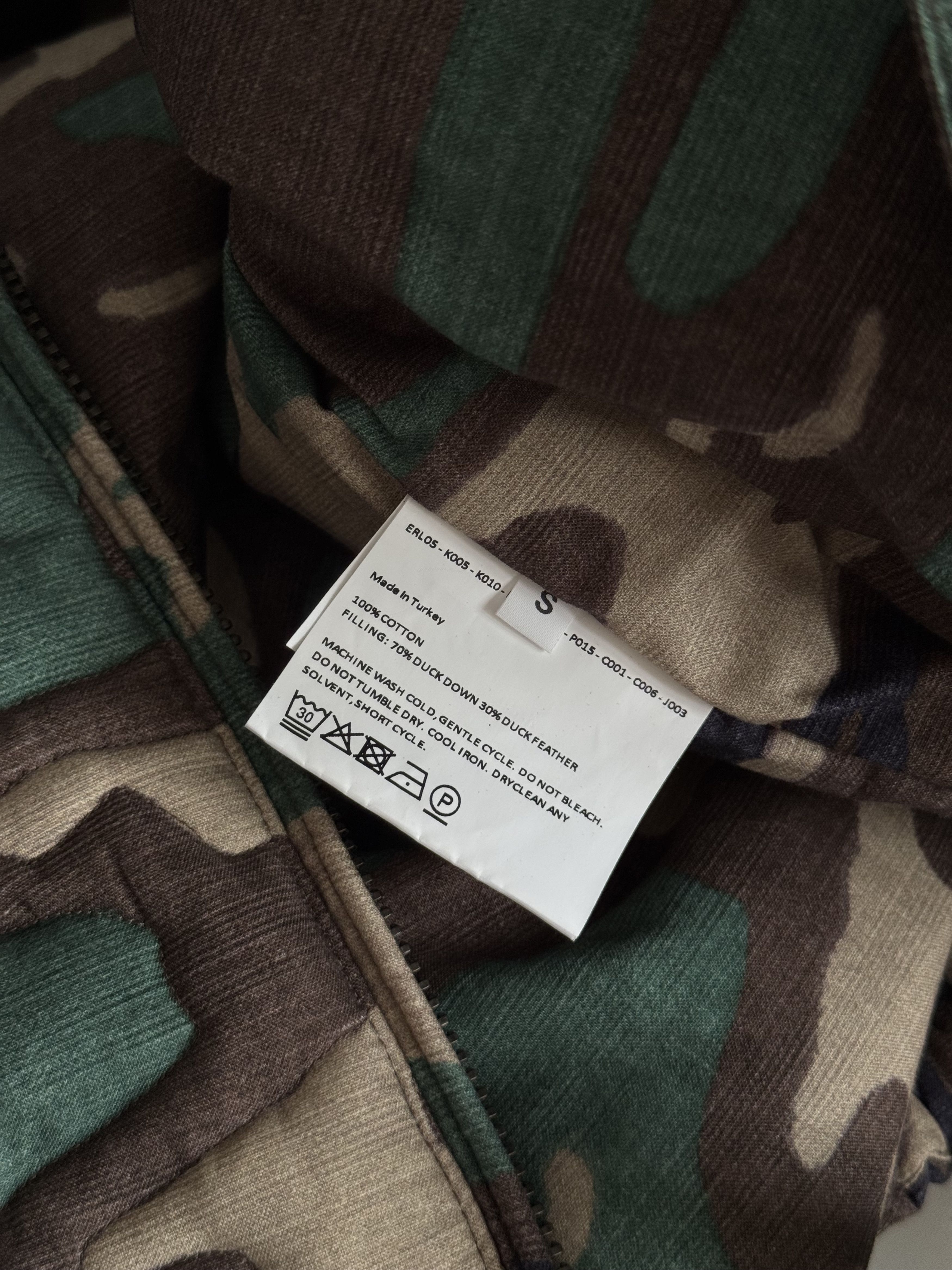 ERL ERL Camouflage Quilted Down Jacket | Brand new | Size S Size US S / EU 44-46 / 1 - 12 Thumbnail