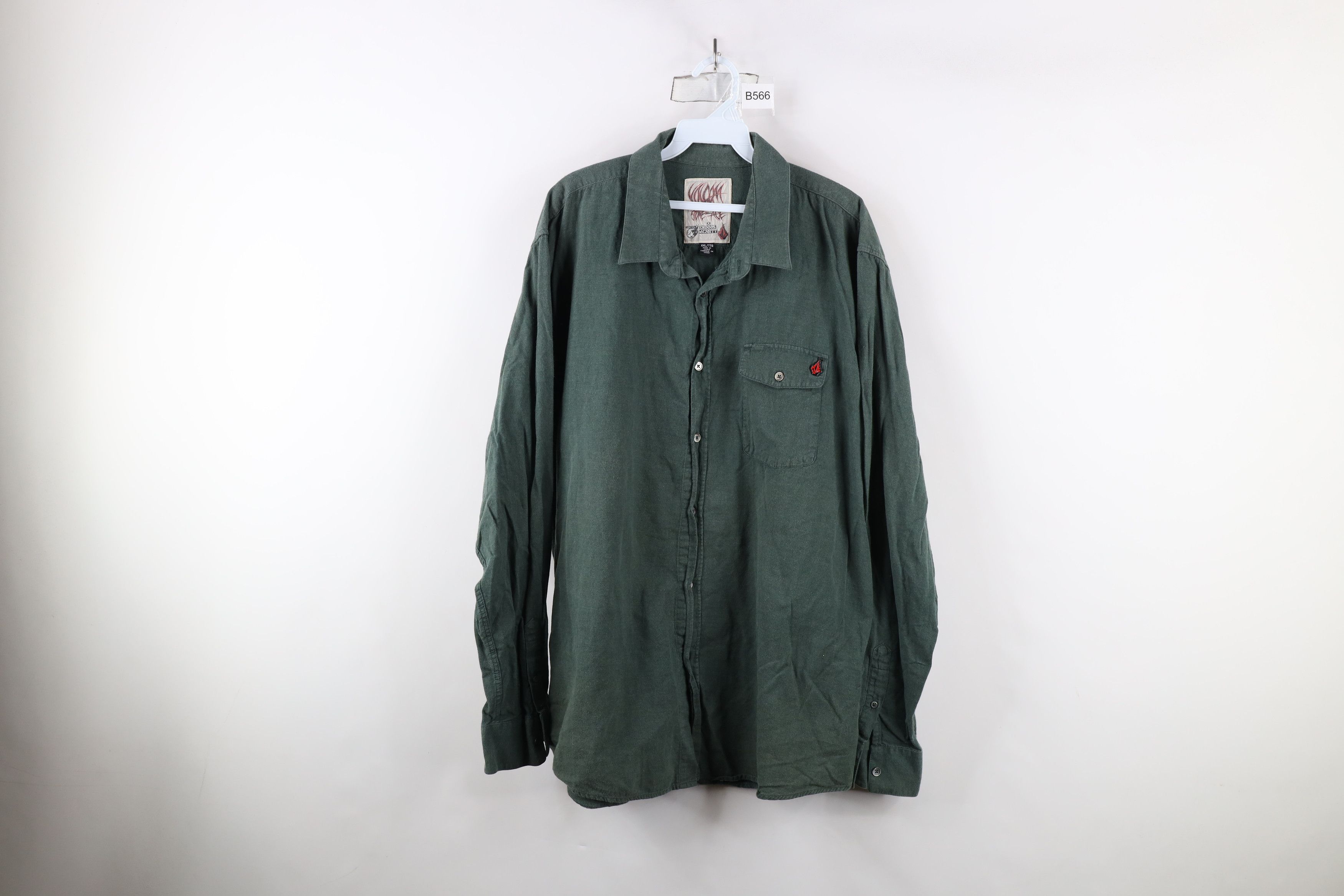 Vintage × Volcom Vintage Volcom x Dennis McNett Flannel Collared Button Shirt Size US XXL / EU 58 / 5 - 1 Thumbnail