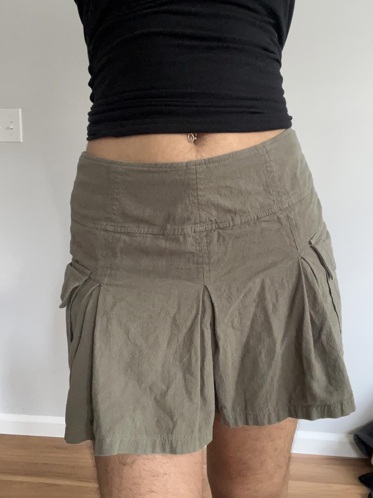 Other Women’s khaki green cotton skort Size 32" / US 10 / IT 46 - 3 Thumbnail