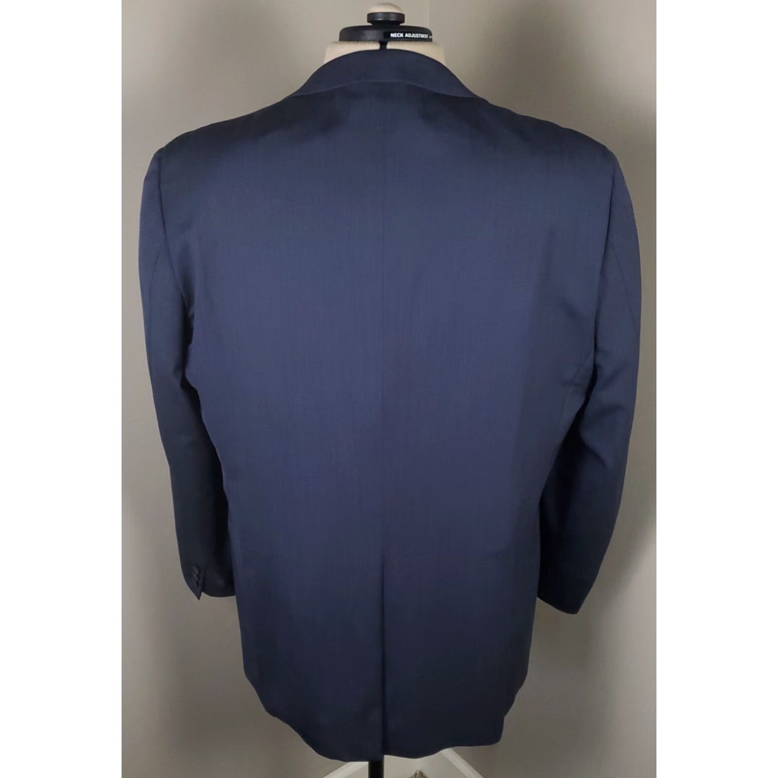 Ermenegildo Zegna Ermenegildo Zegna Blazer Mens 46R Wool Elastane Blue 3 Button Blazer Denim? Size 46R - 3 Thumbnail