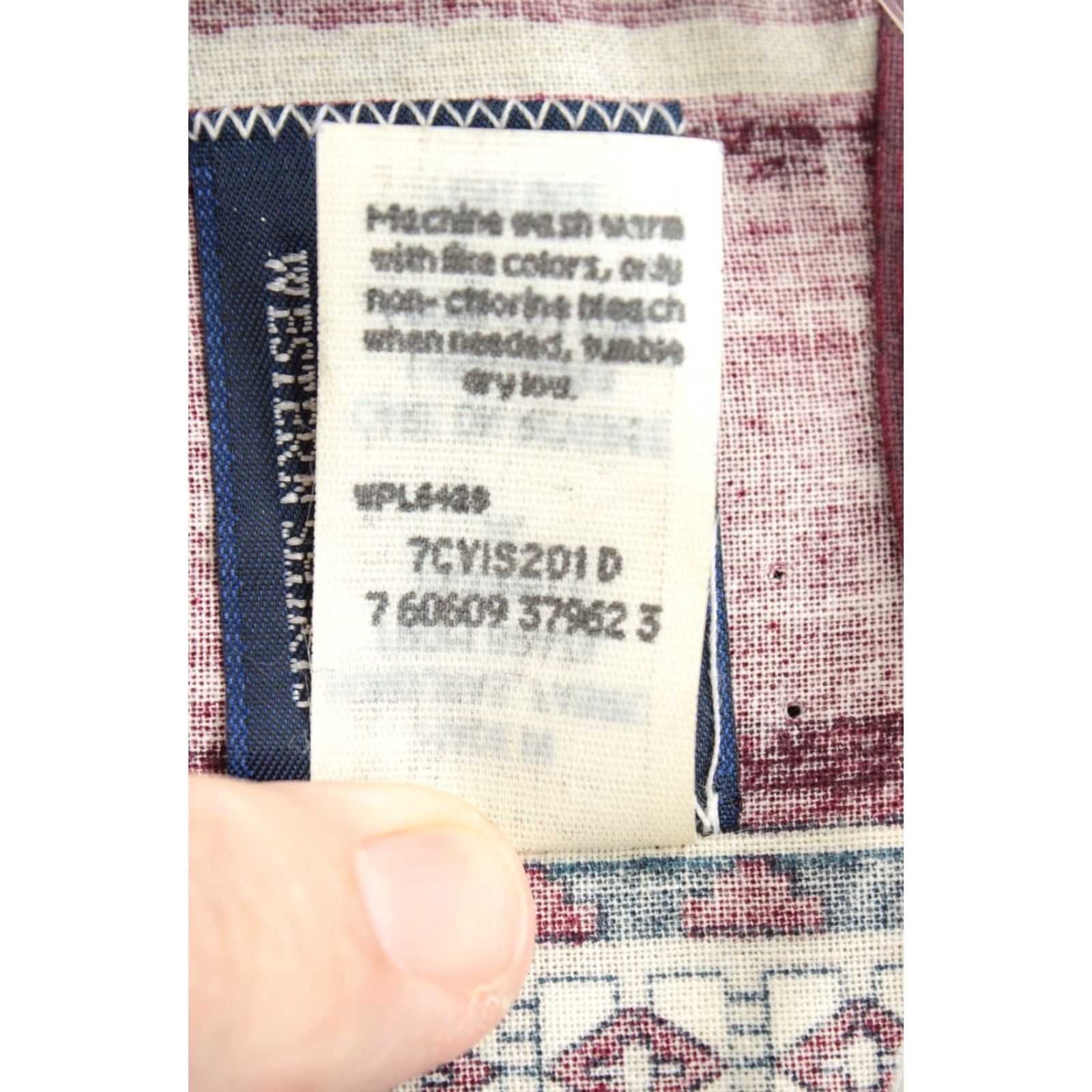 Wrangler VINTAGE Wrangler BrushPopper Shirt Mens XL Red Aztec Long Sleeve Red Pearl Western Size US XL / EU 56 / 4 - 7 Thumbnail