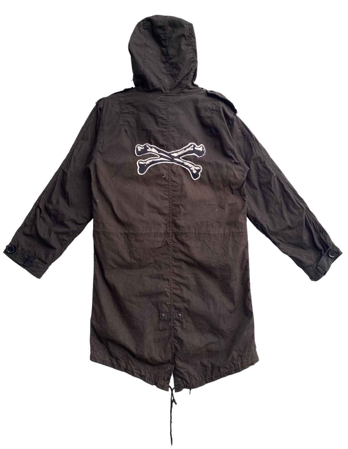 Japanese Brand AW 2006 NASHDULEK japan parka fishtail crossbone logo jacket Size US M / EU 48-50 / 2 - 1 Thumbnail