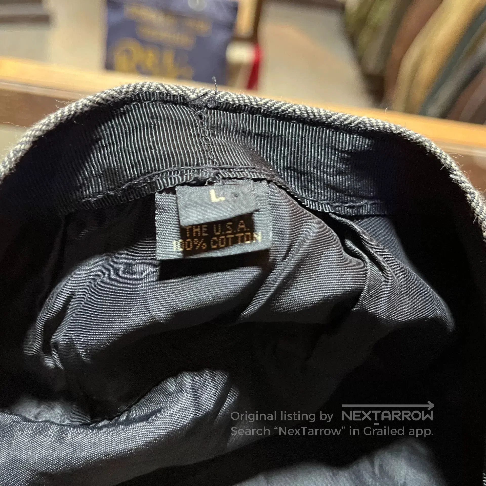 RRL Ralph Lauren RRL Herringbone Newsboy Cap. Size ONE SIZE - 7 Thumbnail