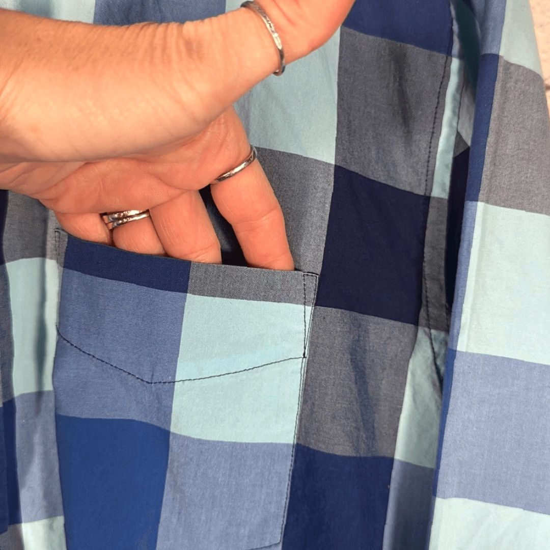 Bonobos Bonobos Button-Up Shirt XL Blue Slim Fit Long Sleeve Men’s Shirt Size US XL / EU 56 / 4 - 3 Thumbnail