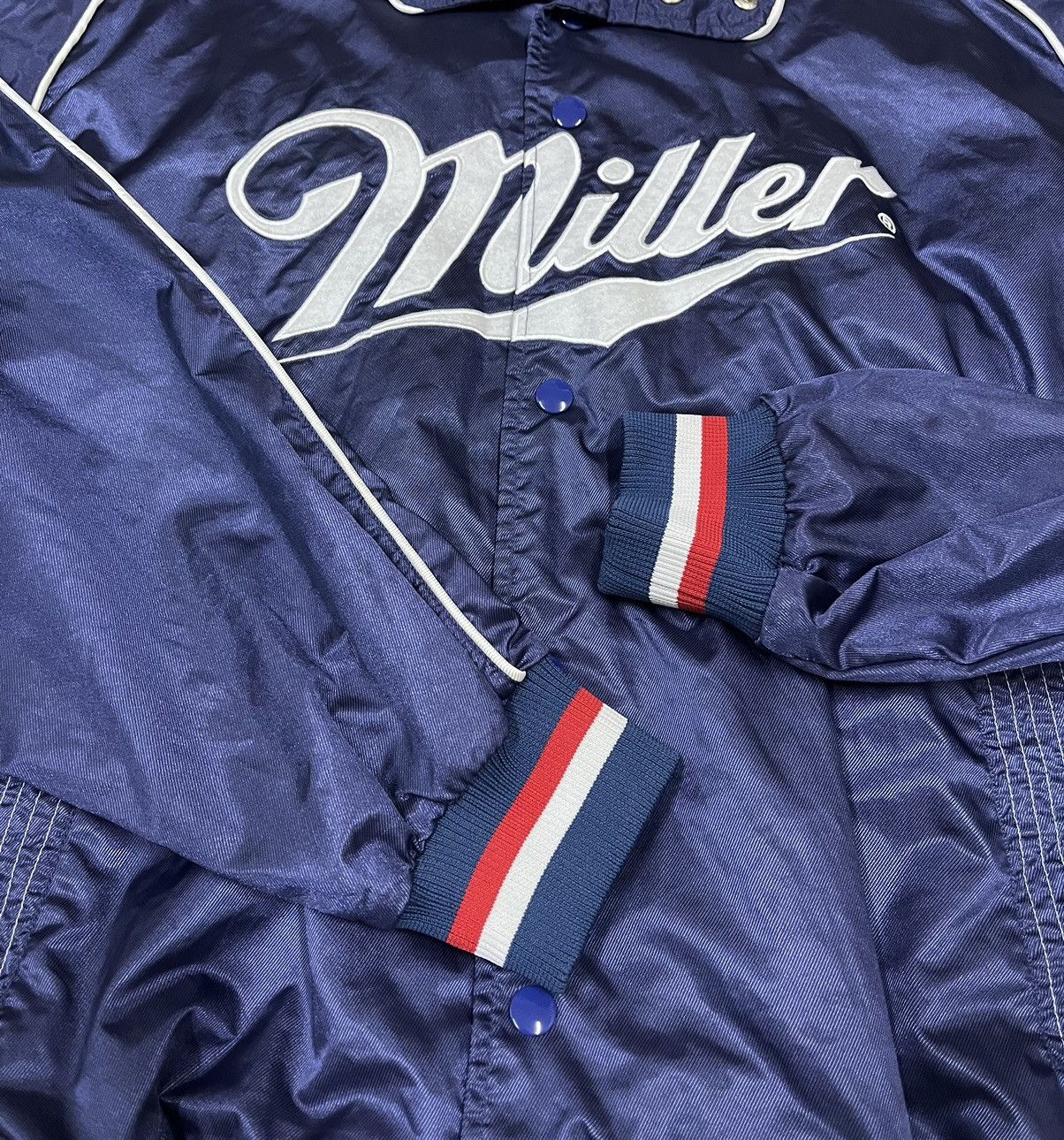 Vintage Rare🔥Vintage MILLER Button Light Jacket/Windbreaker Size US L / EU 52-54 / 3 - 4 Thumbnail