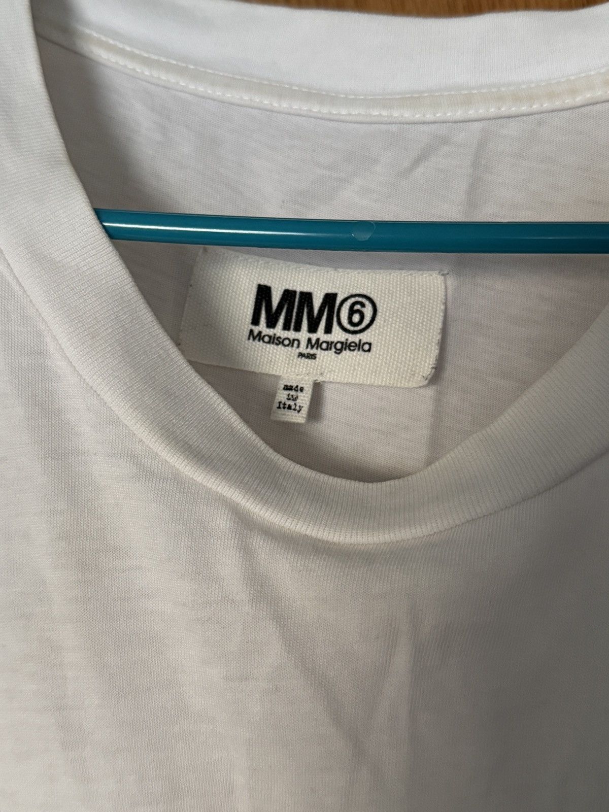 MM6 MM6 Margiela FW 20 White T-Shirt Size XS / US 0-2 / IT 36-38 - 3 Thumbnail