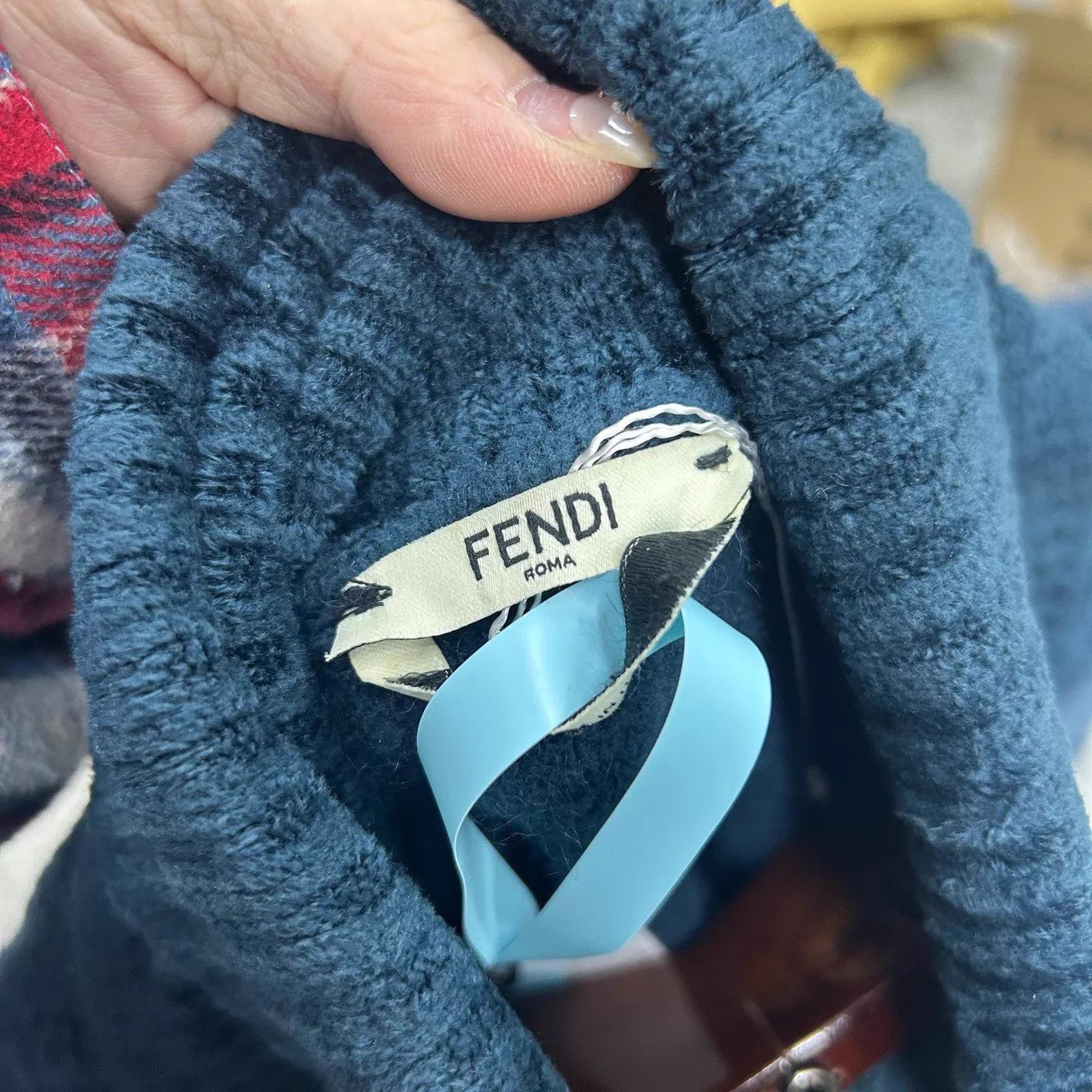 Fendi FENDI FF All-Over Turtleneck Knit Sweater 36 (99N) Size XS / US 0-2 / IT 36-38 - 3 Thumbnail