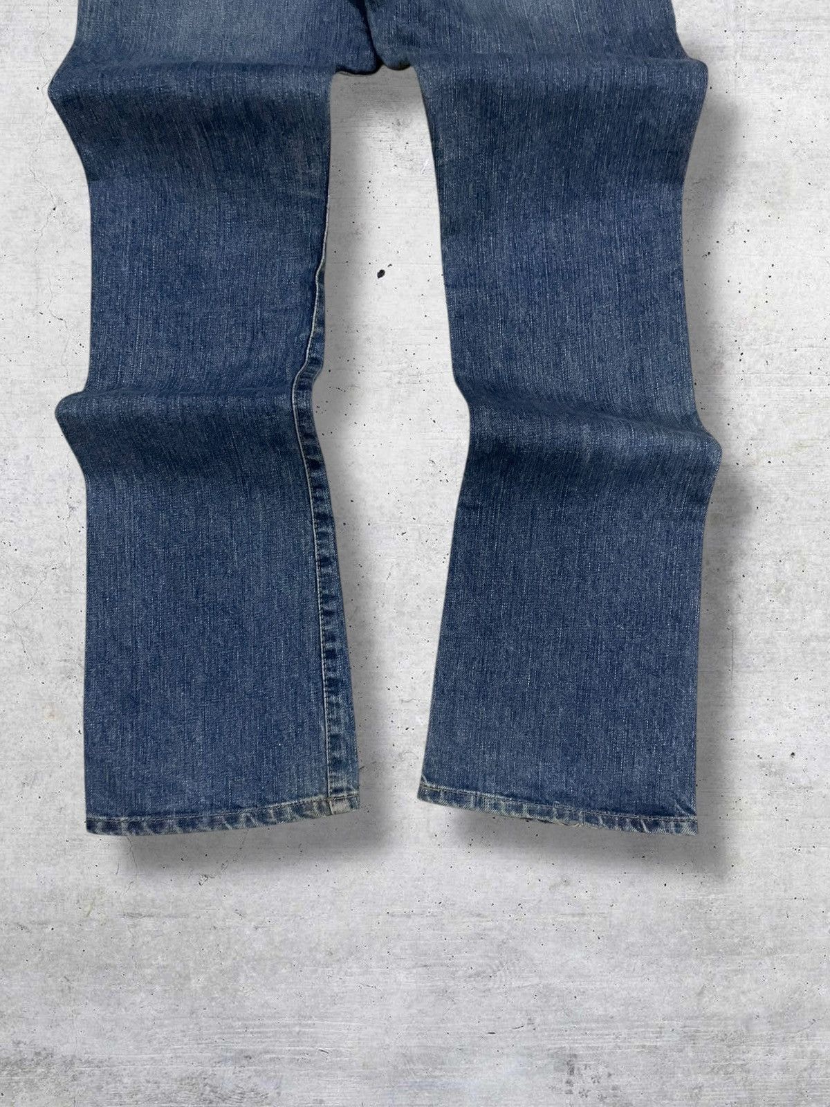 Japanese Brand VINTAGE RNA PUNK JAPAN OG 90S DESIGNER FLARED RIPPED DENIM Size US 28 / EU 44 - 12 Thumbnail