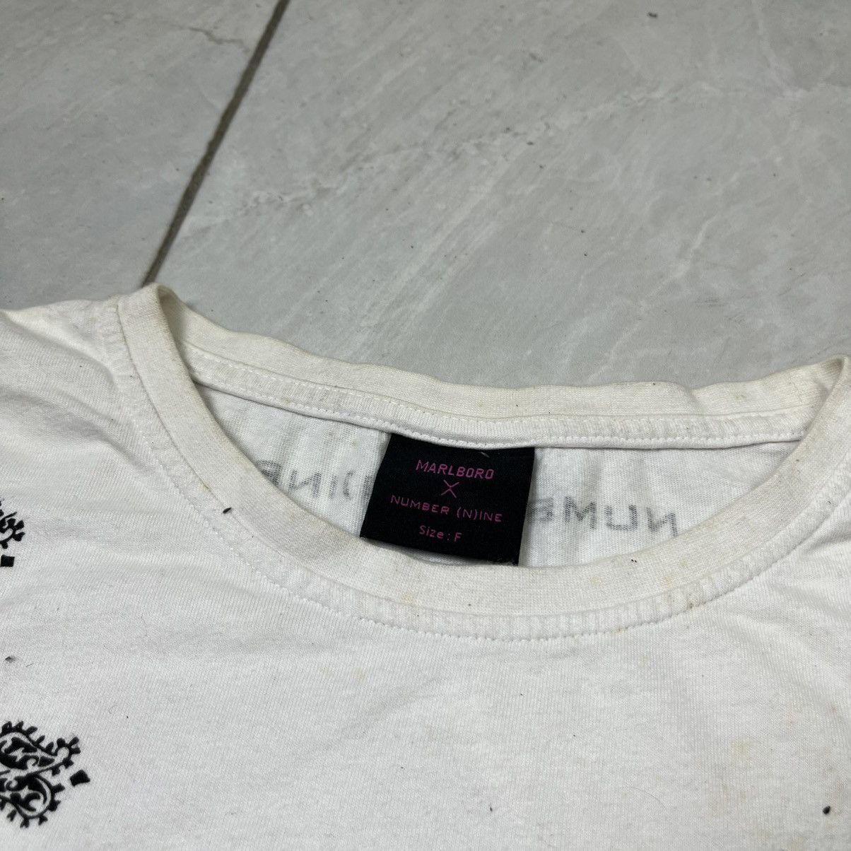Number (N)ine Number Nine x Marlboro Bandana Tshirt Size US M / EU 48-50 / 2 - 5 Thumbnail
