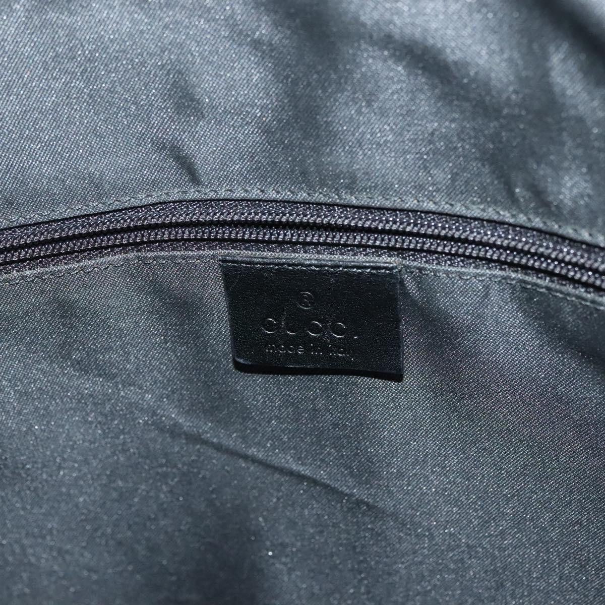 Gucci GUCCI GG Canvas Jackie Shoulder Bag Black Silver 001 3355 Size ONE SIZE - 17 Thumbnail