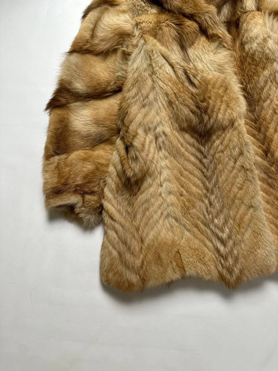Vintage Vintage 80s Genuine Golden Fox Fur Coats 90s Vibe Winter Size M / US 6-8 / IT 42-44 - 6 Thumbnail
