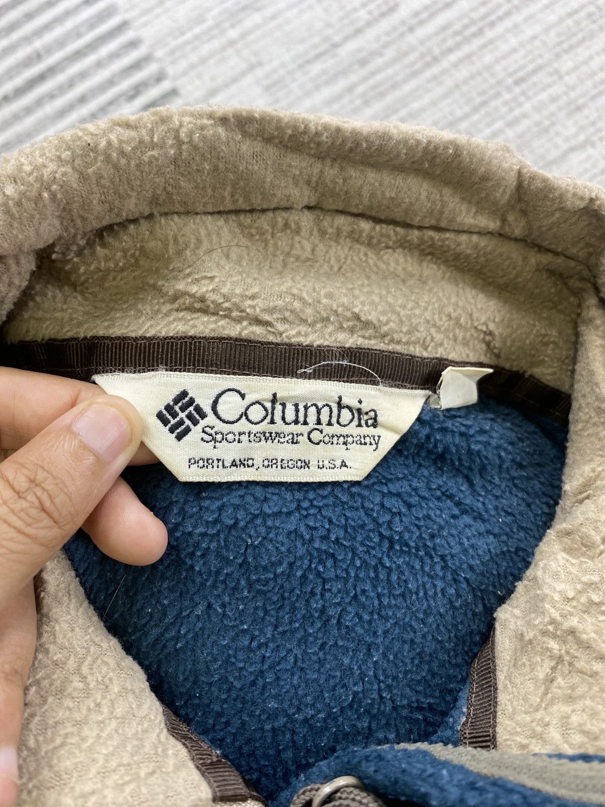Columbia × Japanese Brand × Vintage Vintage Columbia Sportswear Company Fleece Jacket Size US M / EU 48-50 / 2 - 7 Thumbnail