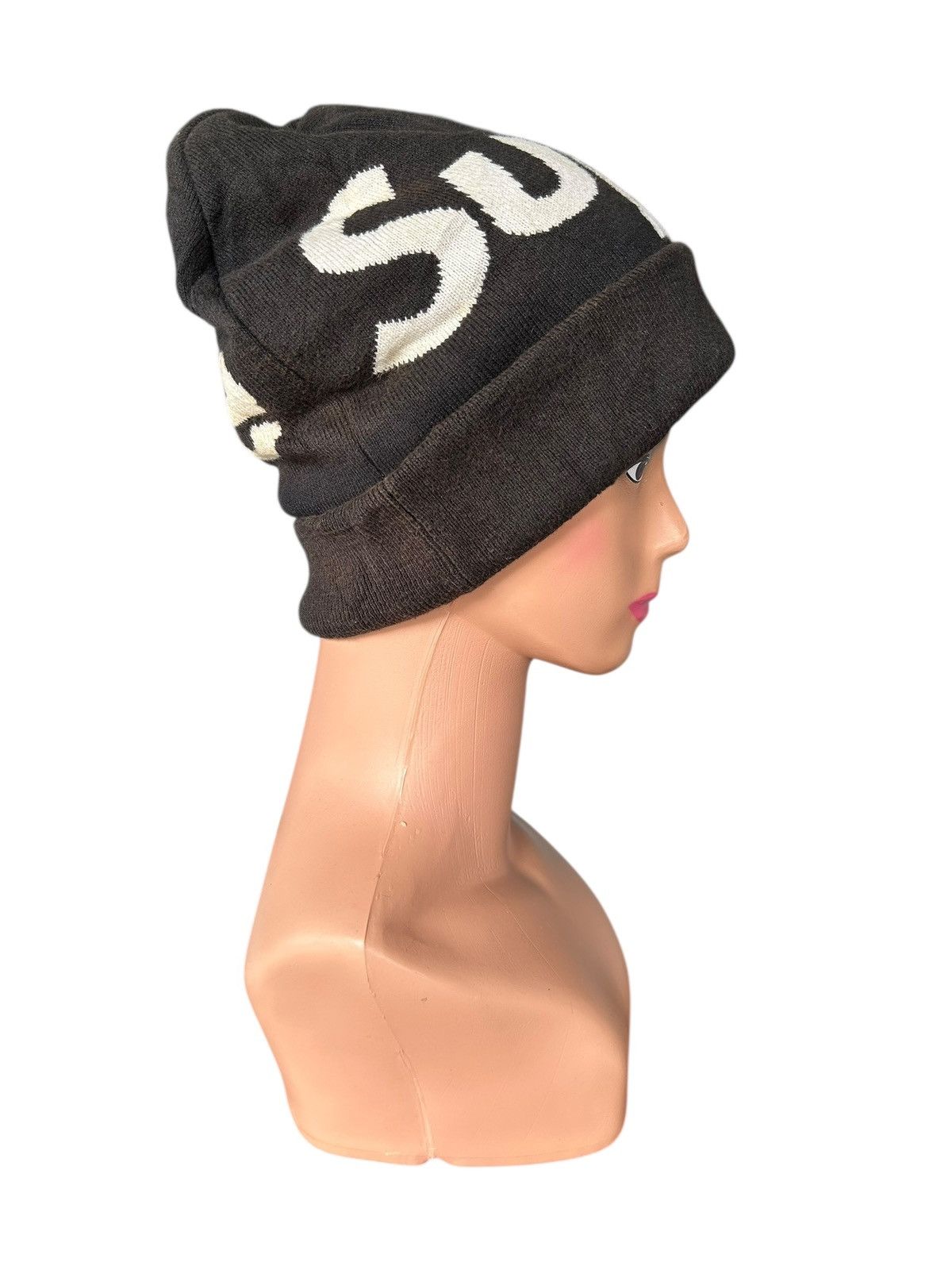 Supreme Supreme Big Logo Sunfaded Dirty Beanie Hats Size ONE SIZE - 4 Thumbnail