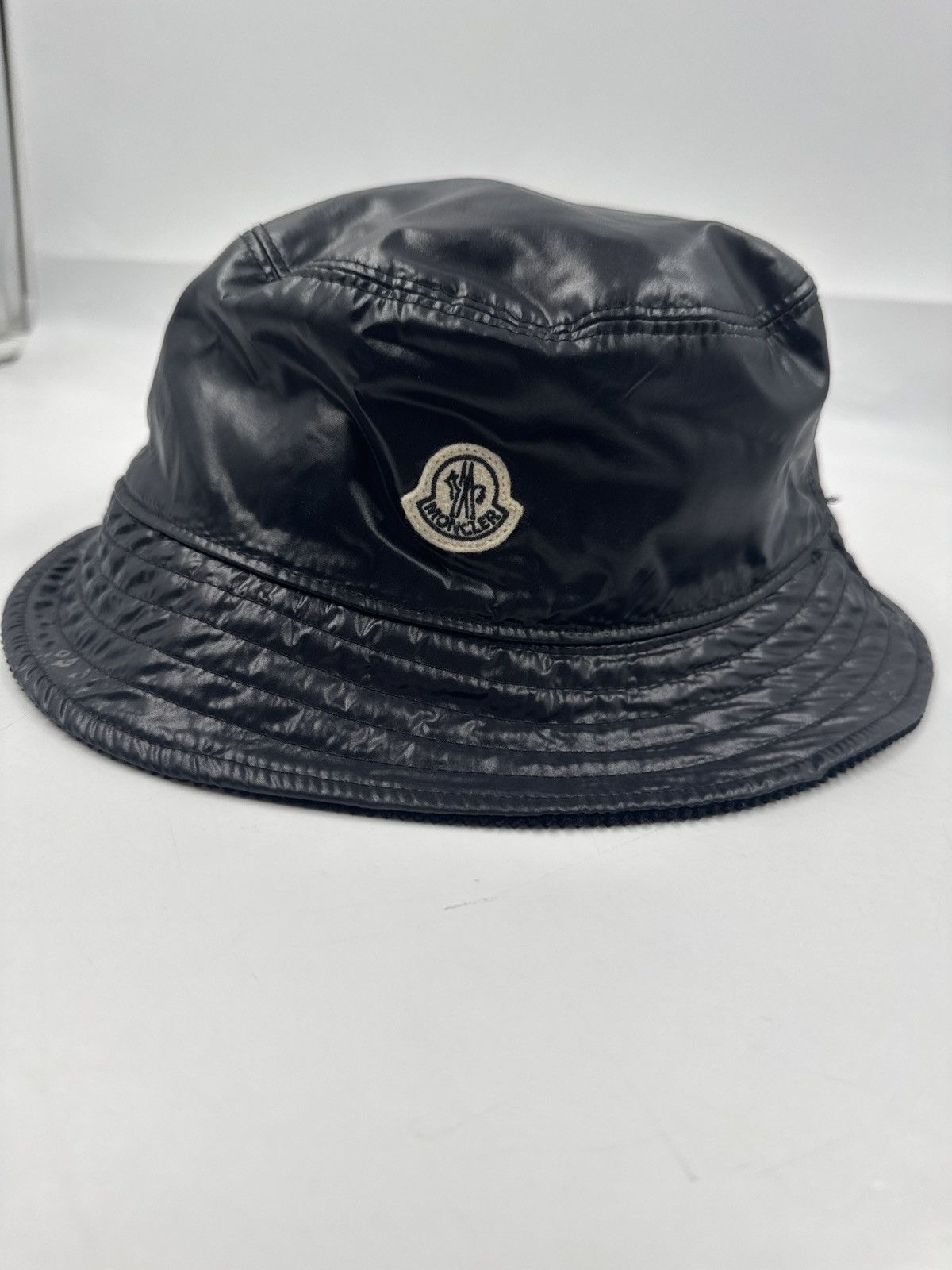 Moncler×Fragment Bucket Hat Moncler logo-patch Denim Bucket Hat