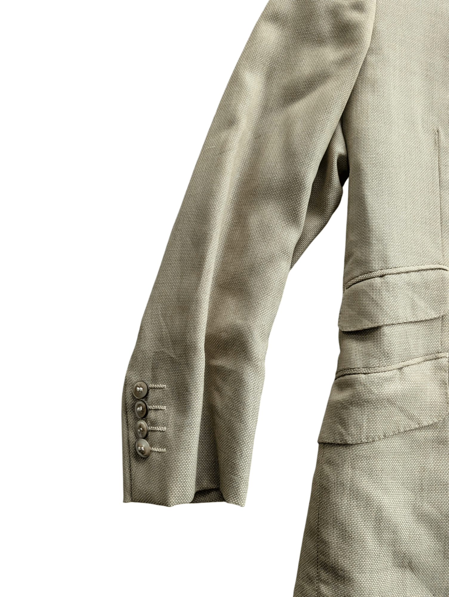 Ermenegildo Zegna Vintage Zegna Italy Blazer Size 40S - 5 Thumbnail