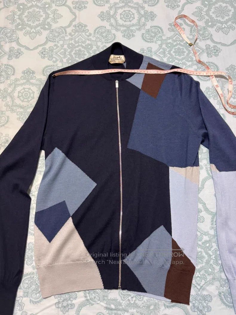 Hermes Hermes Cashmere Open Cardigan, 80% Cashmere + 20% Mulberry Size US M / EU 48-50 / 2 - 3 Thumbnail