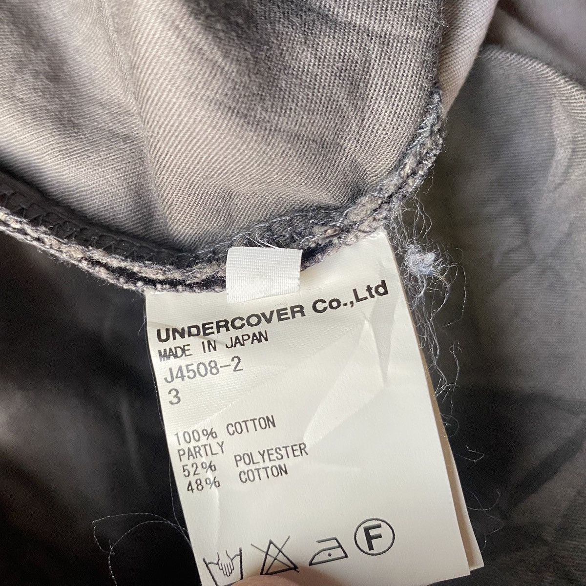 Undercover AW12 Psychocolor Middle Finger Pants Size US 32 / EU 48 - 9 Thumbnail