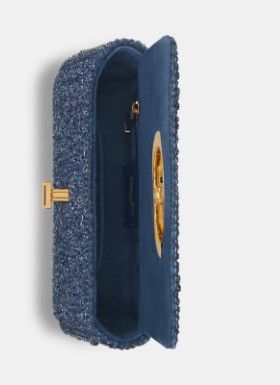 Dior o1w1db10924 Size: OS / Small Caro Bag in Blue Size ONE SIZE - 3 Thumbnail