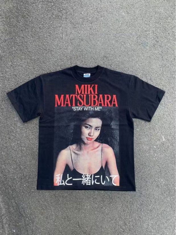 Japanese Brand × Vintage Miki Matsubara Stay With Me Bootlegtee Size US XL / EU 56 / 4 - 1 Thumbnail