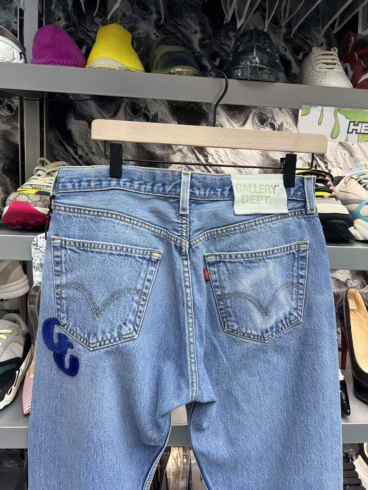 Gallery Dept. Gallery Dept. Repaired G-Patch Denim Jeans Size US 30 / EU 46 - 5 Thumbnail