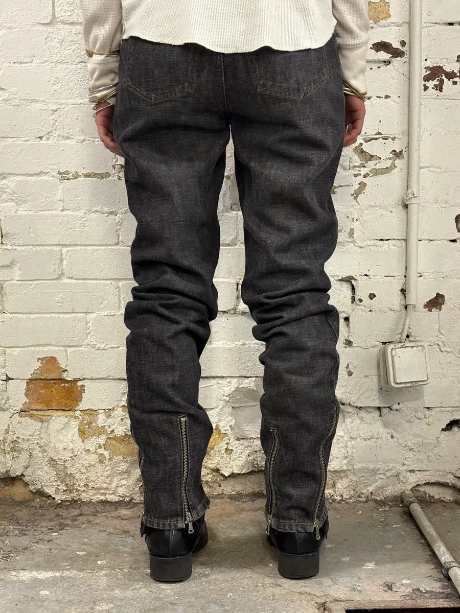 Dolce & Gabbana AW2003 Dolce & Gabbana Multi Zips Grey Jeans Size 27" / US 4 / IT 40 - 2 Thumbnail