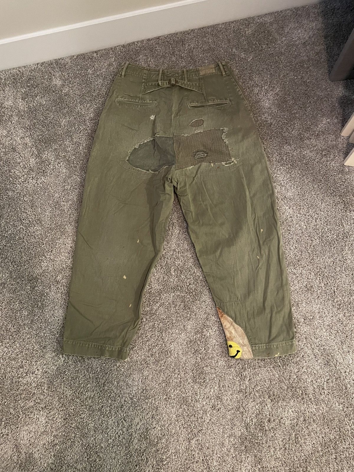 Kapital Kountry KAPITAL "Katsuragi High Waisted NIME Pants” Lumberjack Size US 34 / EU 50 - 3 Thumbnail