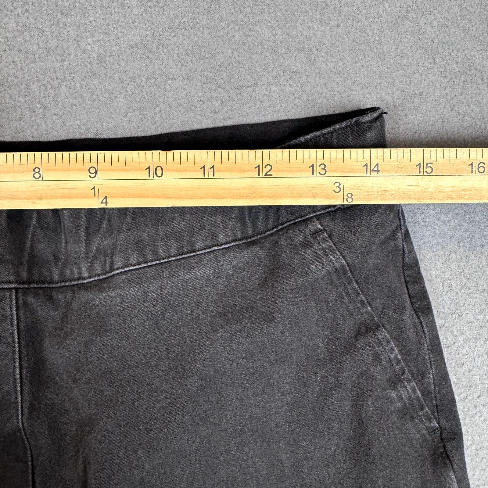 Spanx Spanx Womens Medium Black On-the-Go Polished Kick Flare Size 28" / US 6 / IT 42 - 4 Thumbnail