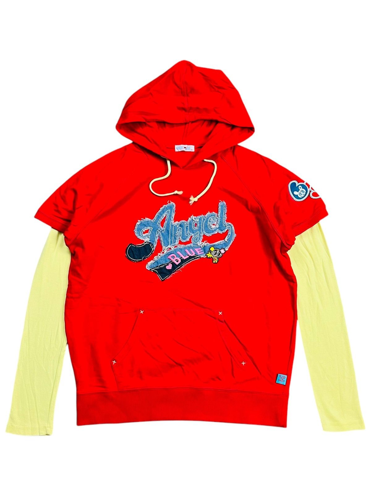 Angel Blue 2000s Angel Blue - Extra Longsleeve Hooded Size US M / EU 48-50 / 2 - 1 Thumbnail