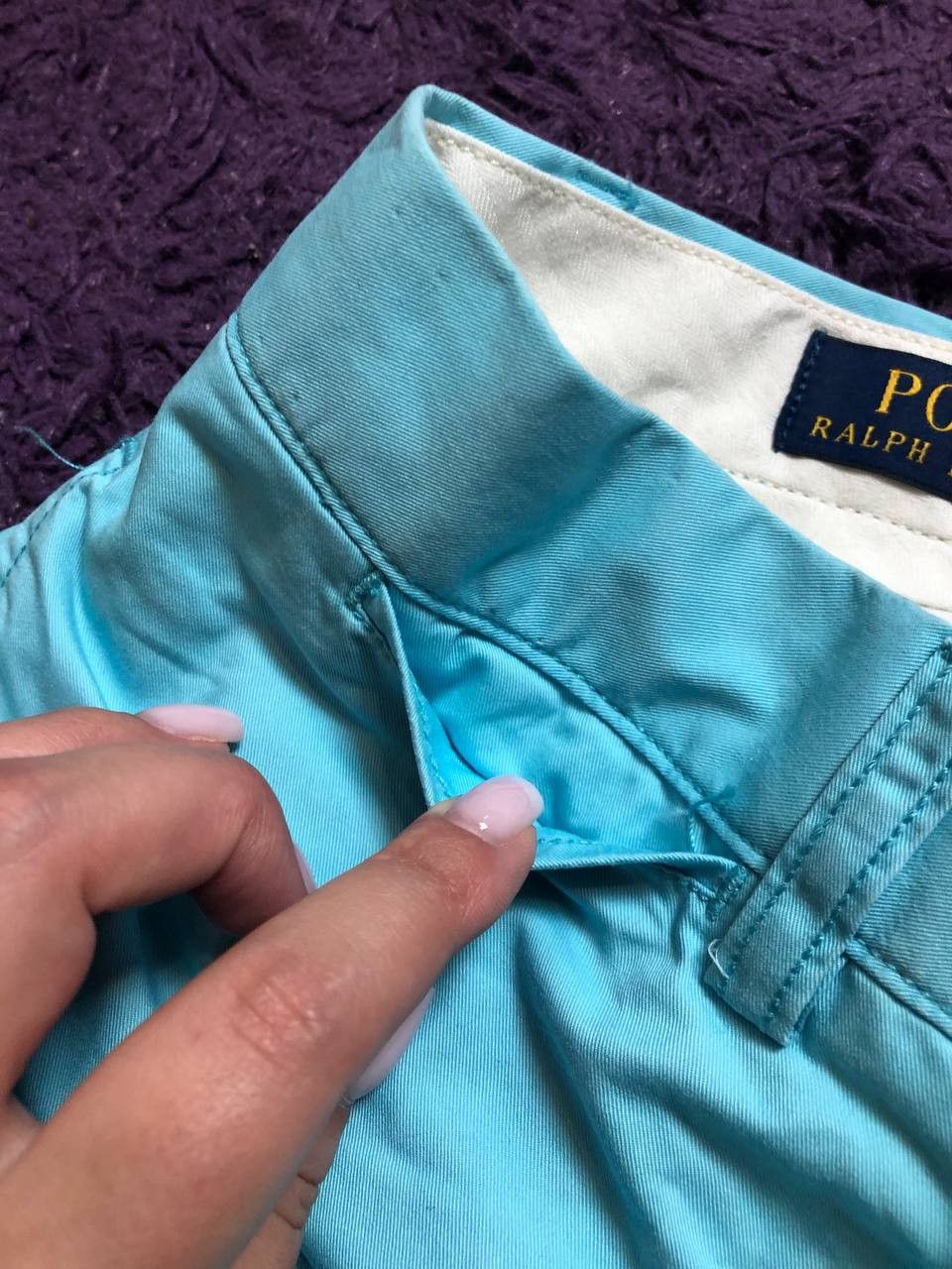 Polo Ralph Lauren Vintage Polo Ralph Lauren Blue Casual Pants Size 32 Size US 32 / EU 48 - 15 Thumbnail