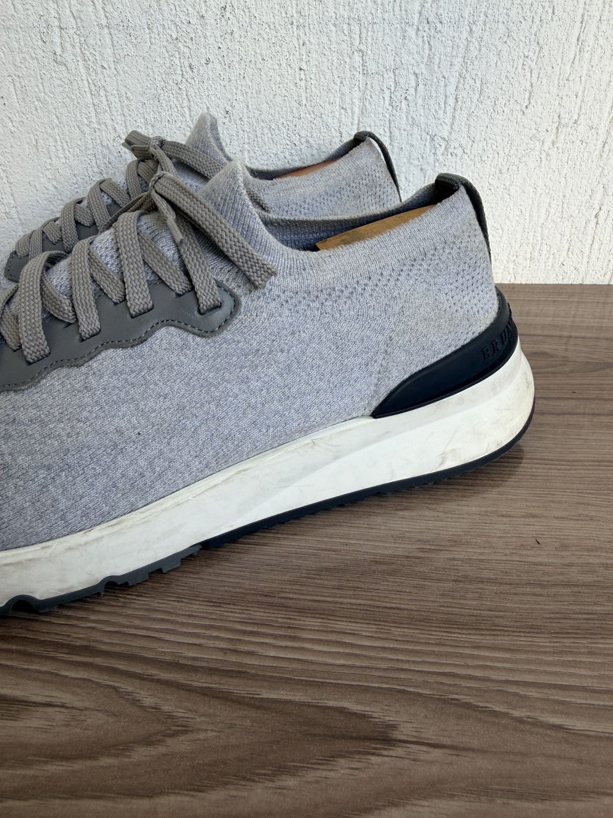 Brunello Cucinelli Cotton knit Sneaker Size US 12 / EU 45 - 10 Thumbnail
