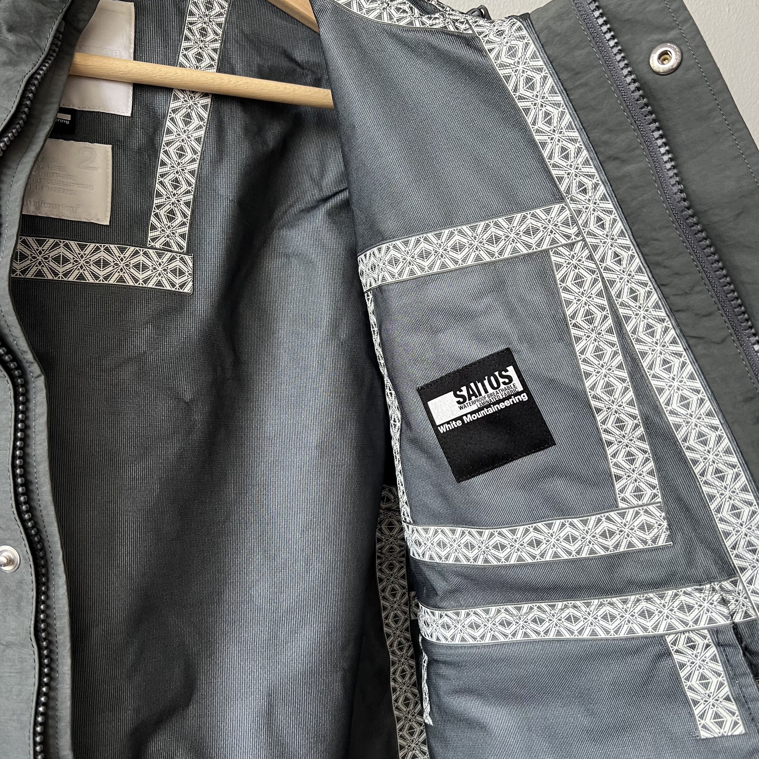 White Mountaineering White Mountaineering Saitos 3L Luggage Jacket Size US M / EU 48-50 / 2 - 3 Thumbnail