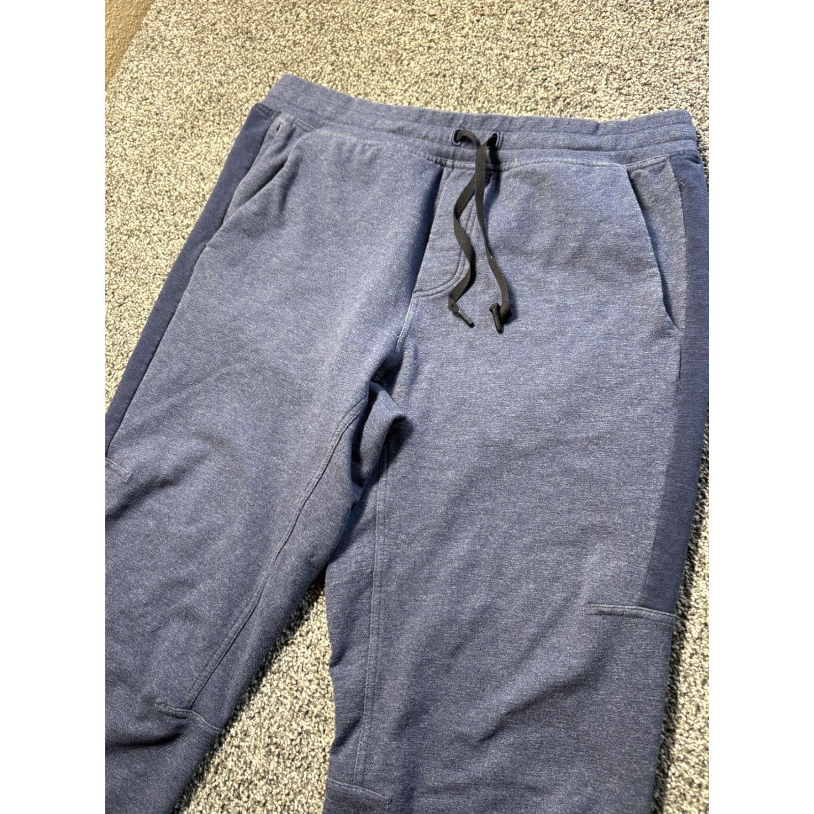 Lululemon Lululemon Jogger Pants Men 2XL Blue Gray Stretch Pockets Drawstring Sweatpants Size US 39 - 2 Thumbnail