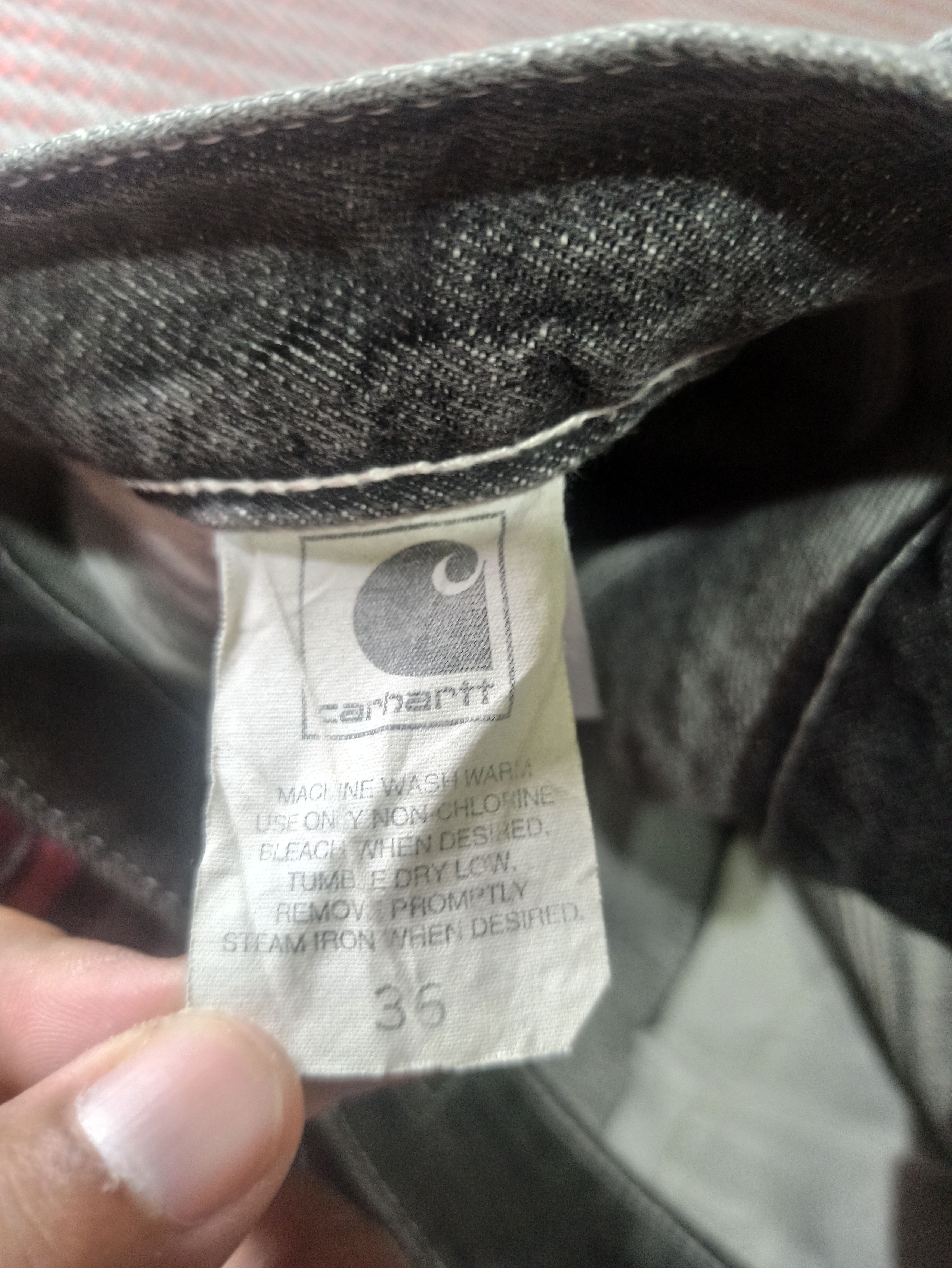 Carhartt Carhatt Carpenter Denim Pants Size US 36 / EU 52 - 10 Thumbnail