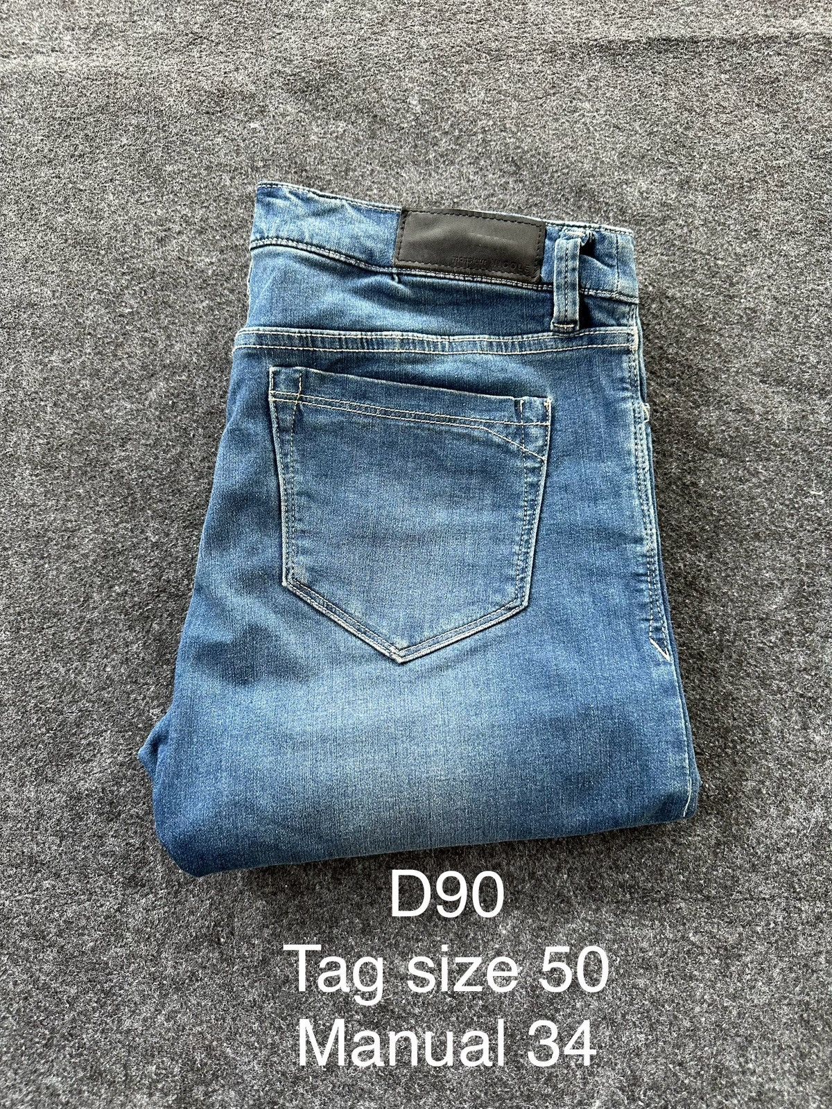 Beauty Beast × If Six Was Nine × Nicole Club Nicole Monsieur by ISKO Slim Denim Size 34 D90 Size US 34 / EU 50 - 17 Thumbnail