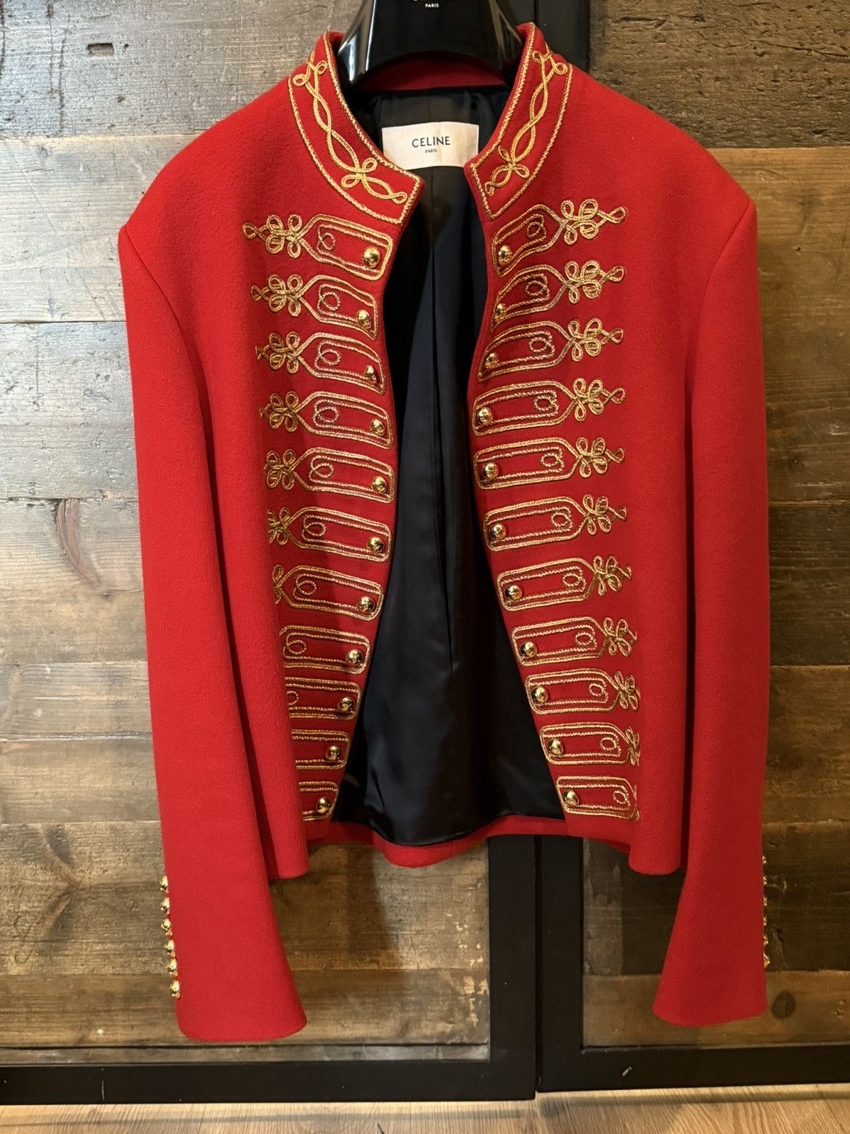 Celine Celine at The Wiltern Officer Jacket Size 50R - 2 Thumbnail