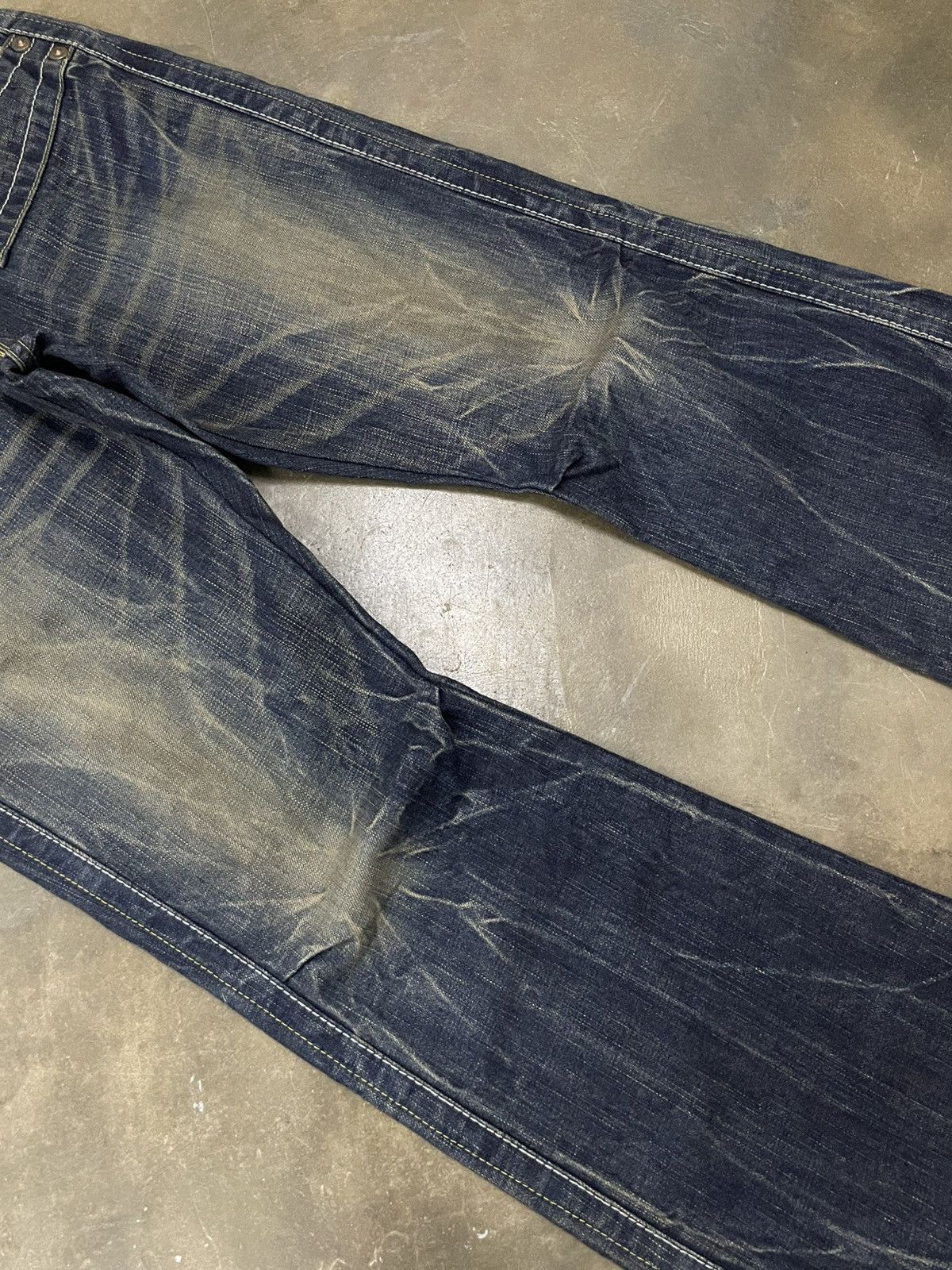 If Six Was Nine Et Boite Japanese Blueway Muddy Nippon Flare Lightning Size US 28 / EU 44 - 4 Thumbnail