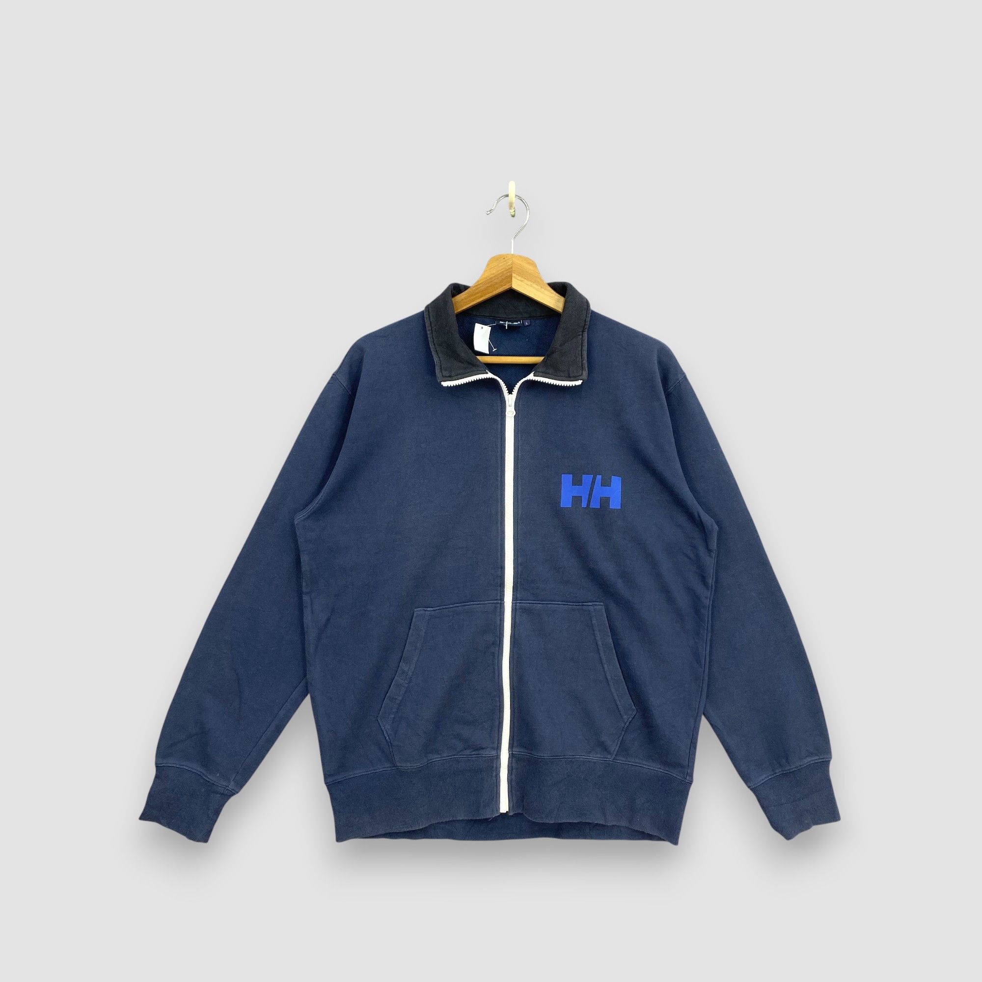 Helly Hansen Vintage Y2K Helly Hansen Full Zip Sweater Jacket Workwear Size US L / EU 52-54 / 3 - 2 Thumbnail