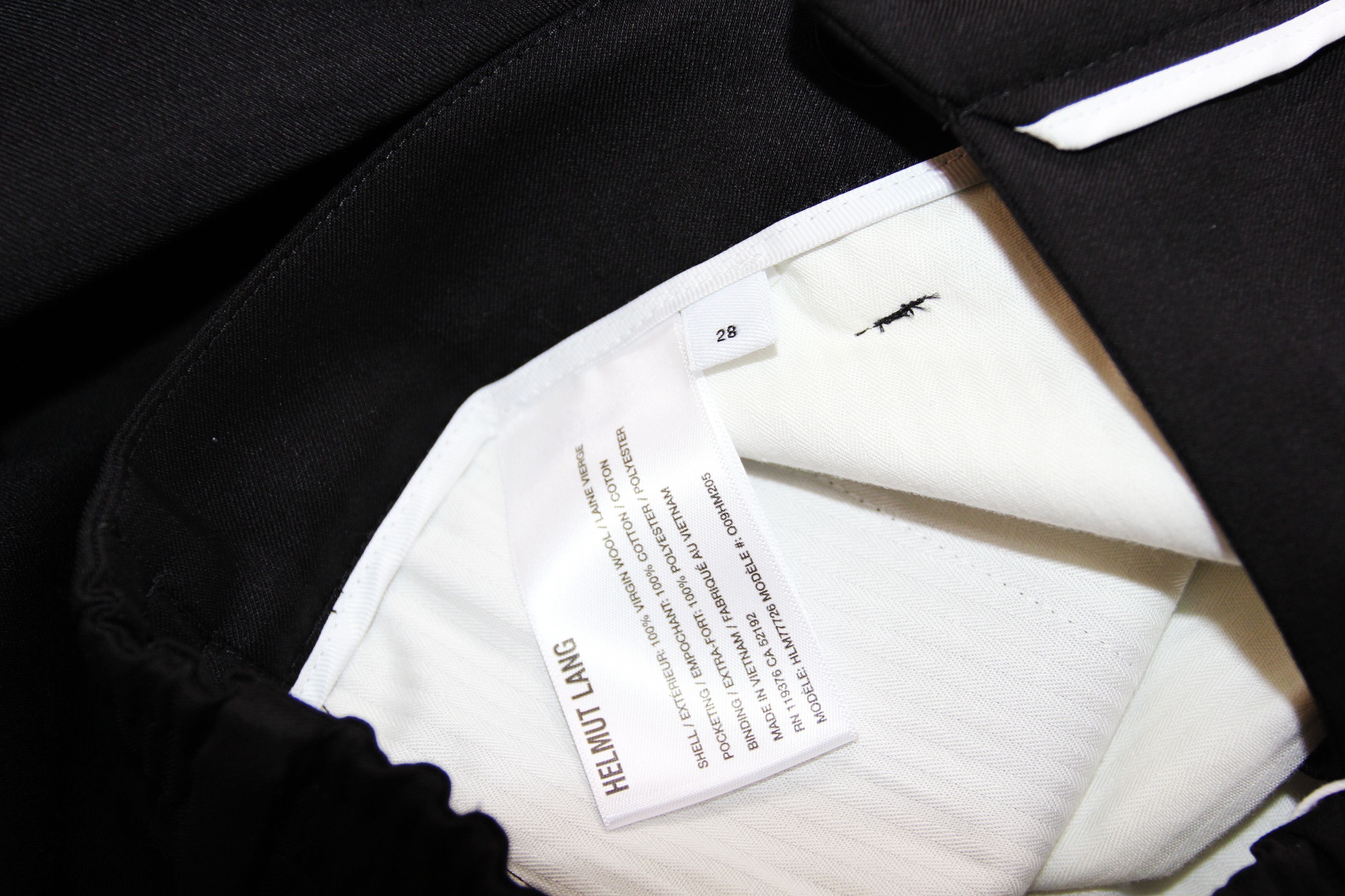 Helmut Lang BNWT SS25 HELMUT LANG RELAXED TROUSER PANTS 28 Size US 28 / EU 44 - 10 Thumbnail