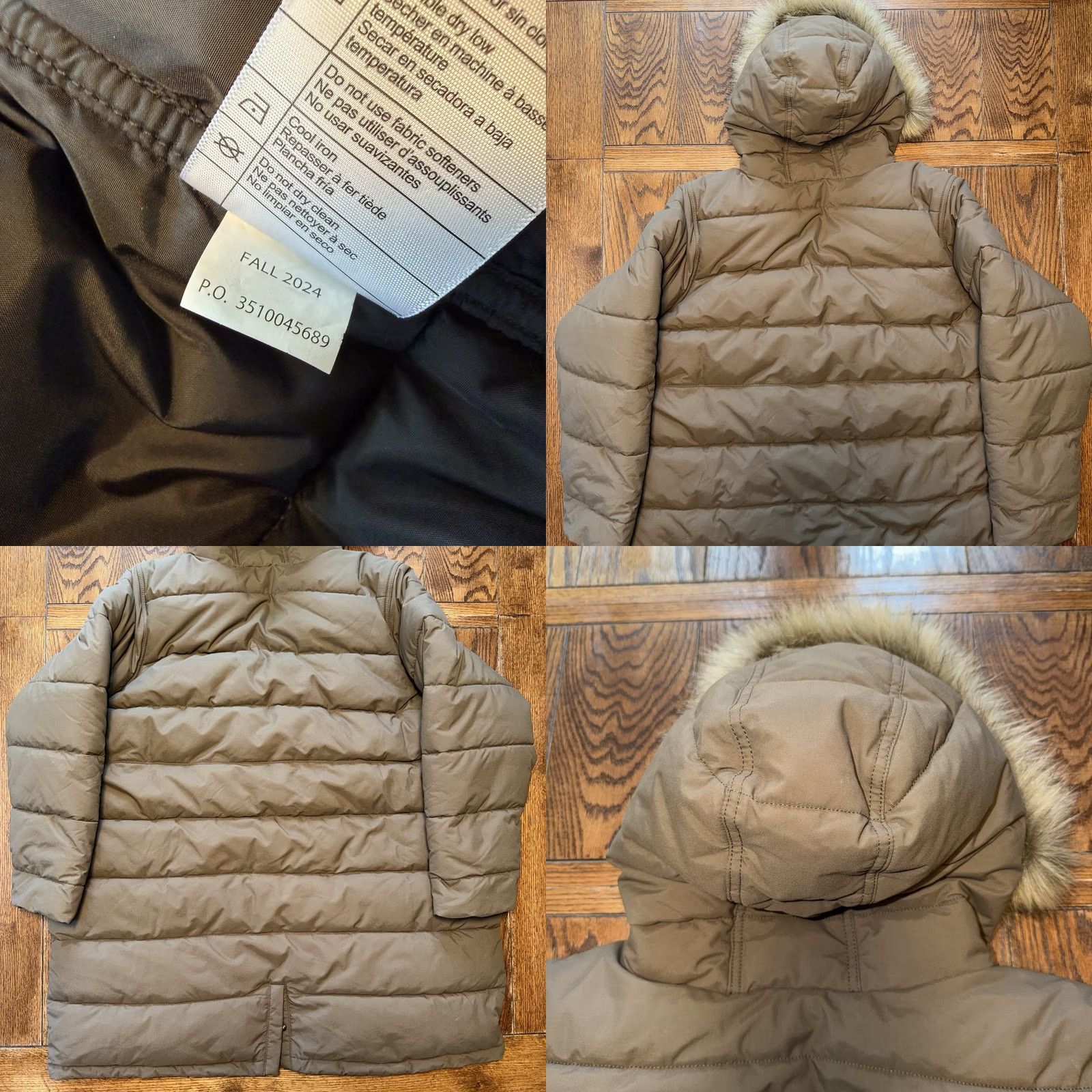 Carhartt Carhartt Women’sRain Defender Hooded Puffer Parka Jacket OC5456-W 3XL Fur Brown Long Women Coat Winter Outdoor Hooded Plus Size Size XXL / US 16-18 / IT 52-54 - 8 Thumbnail