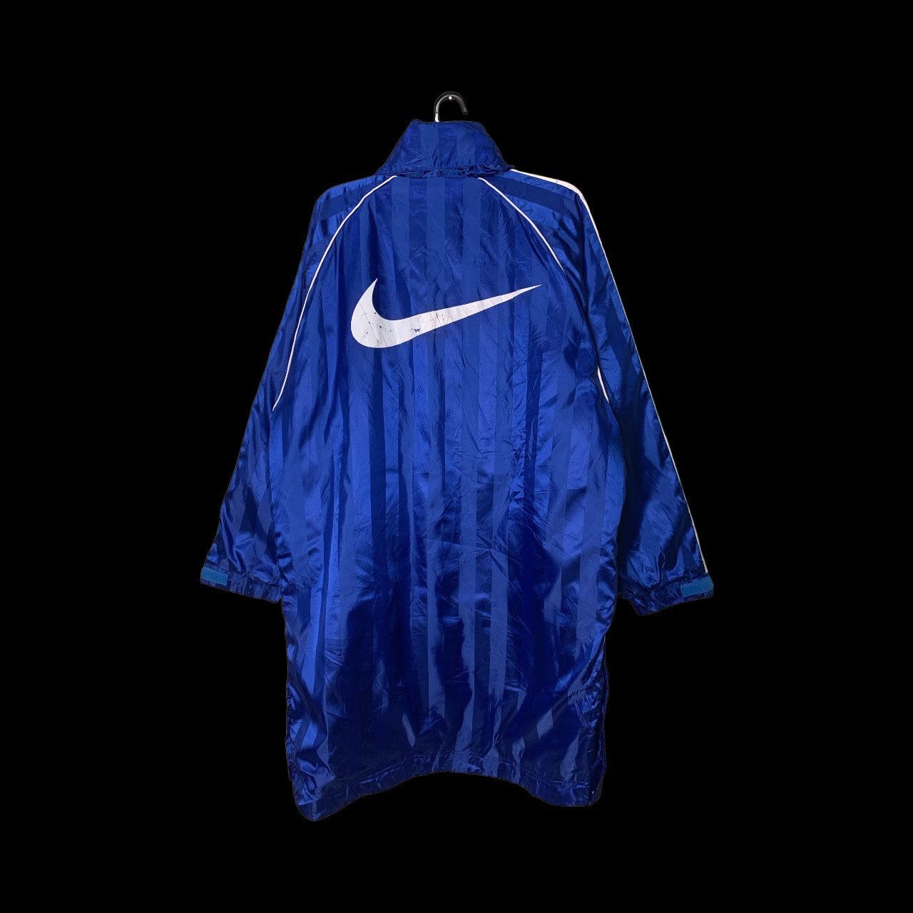 Nike Rare Design Vintage Nike Swoosh Big Logo Coach Jackets Size US XL / EU 56 / 4 - 1 Thumbnail